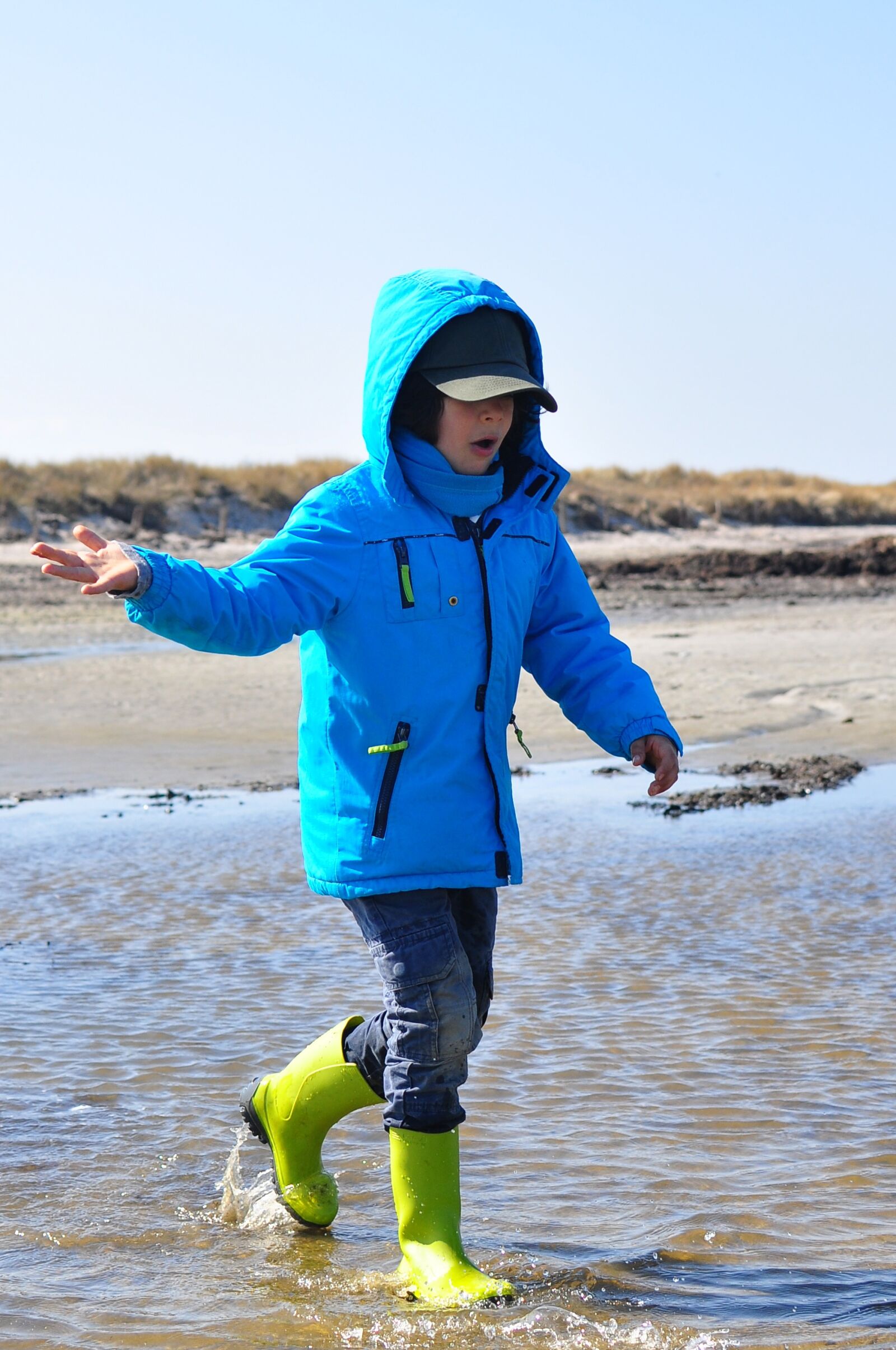 Nikon D90 sample photo. Pleasure, child, waters photography