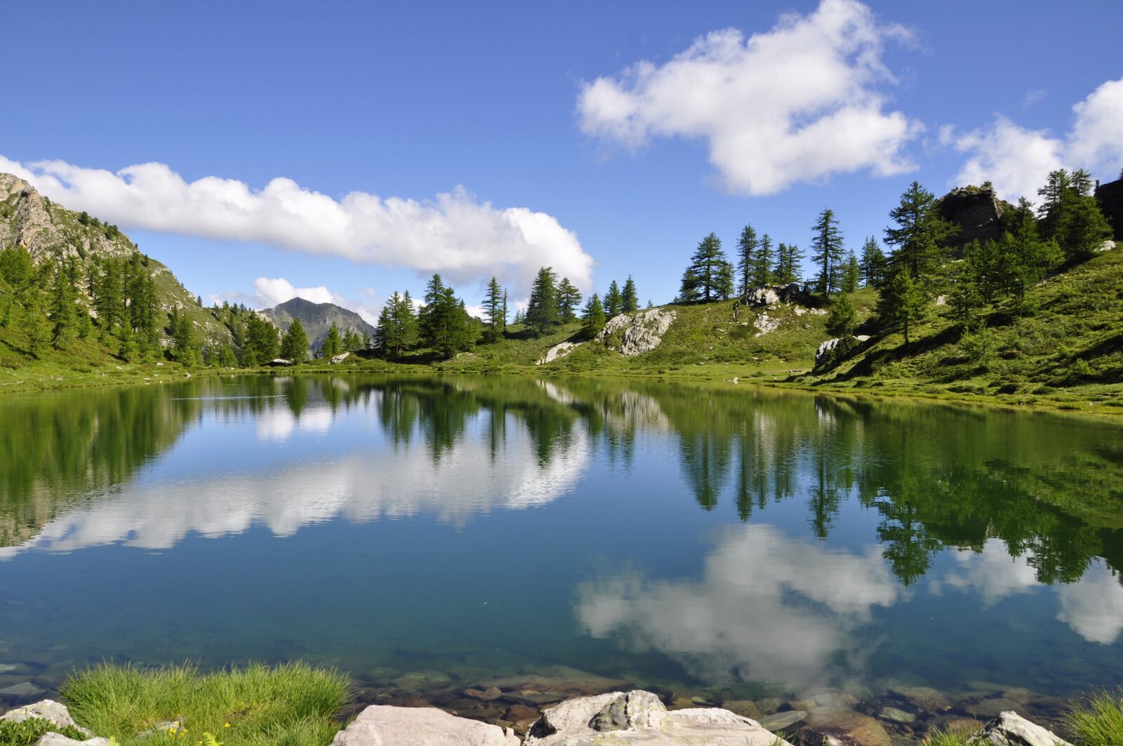 Nikon D5000 sample photo. Lake, alps, reflection photography