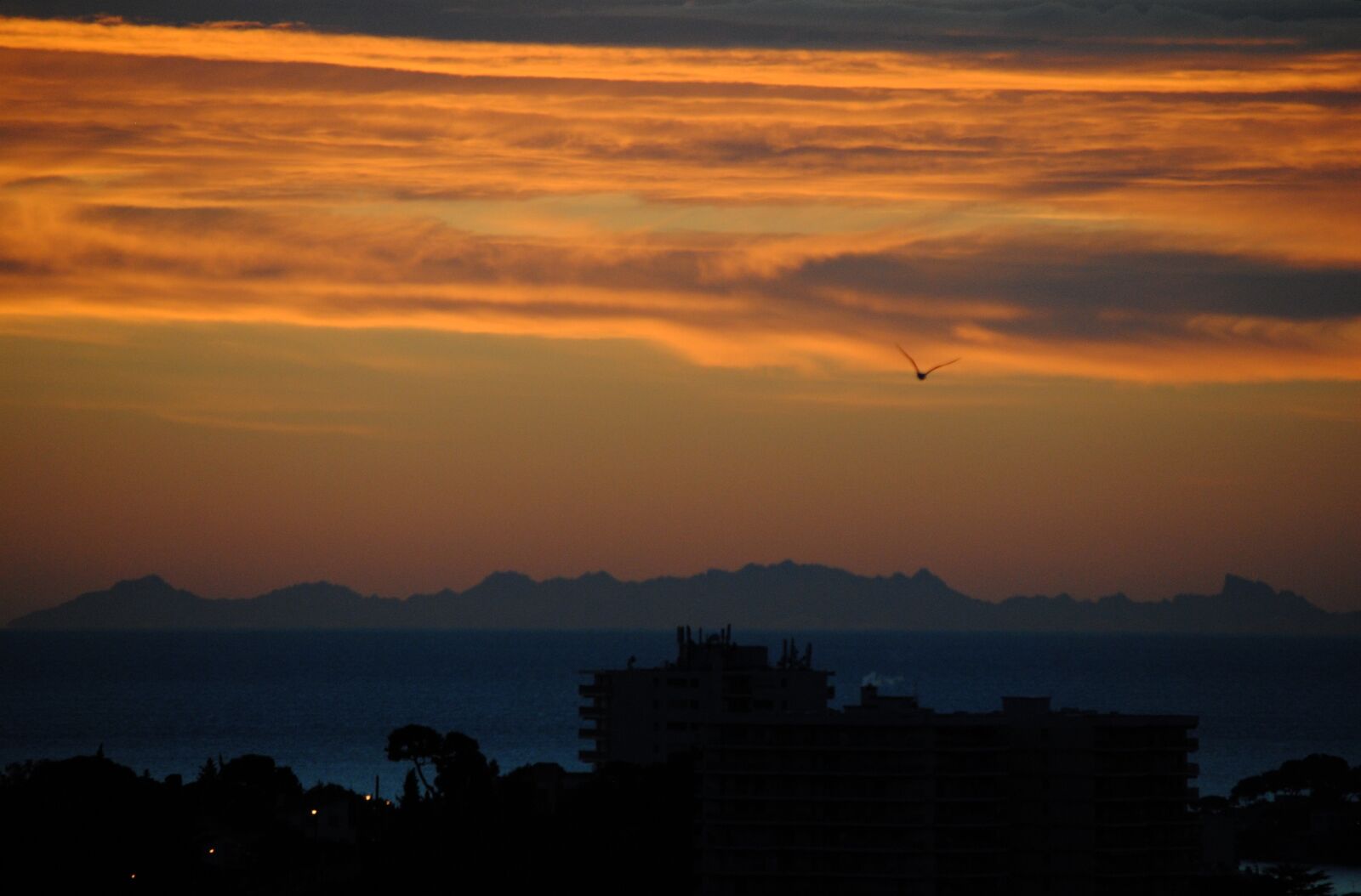 Nikon D3000 sample photo. Horizon, corsica, mediterranean sea photography