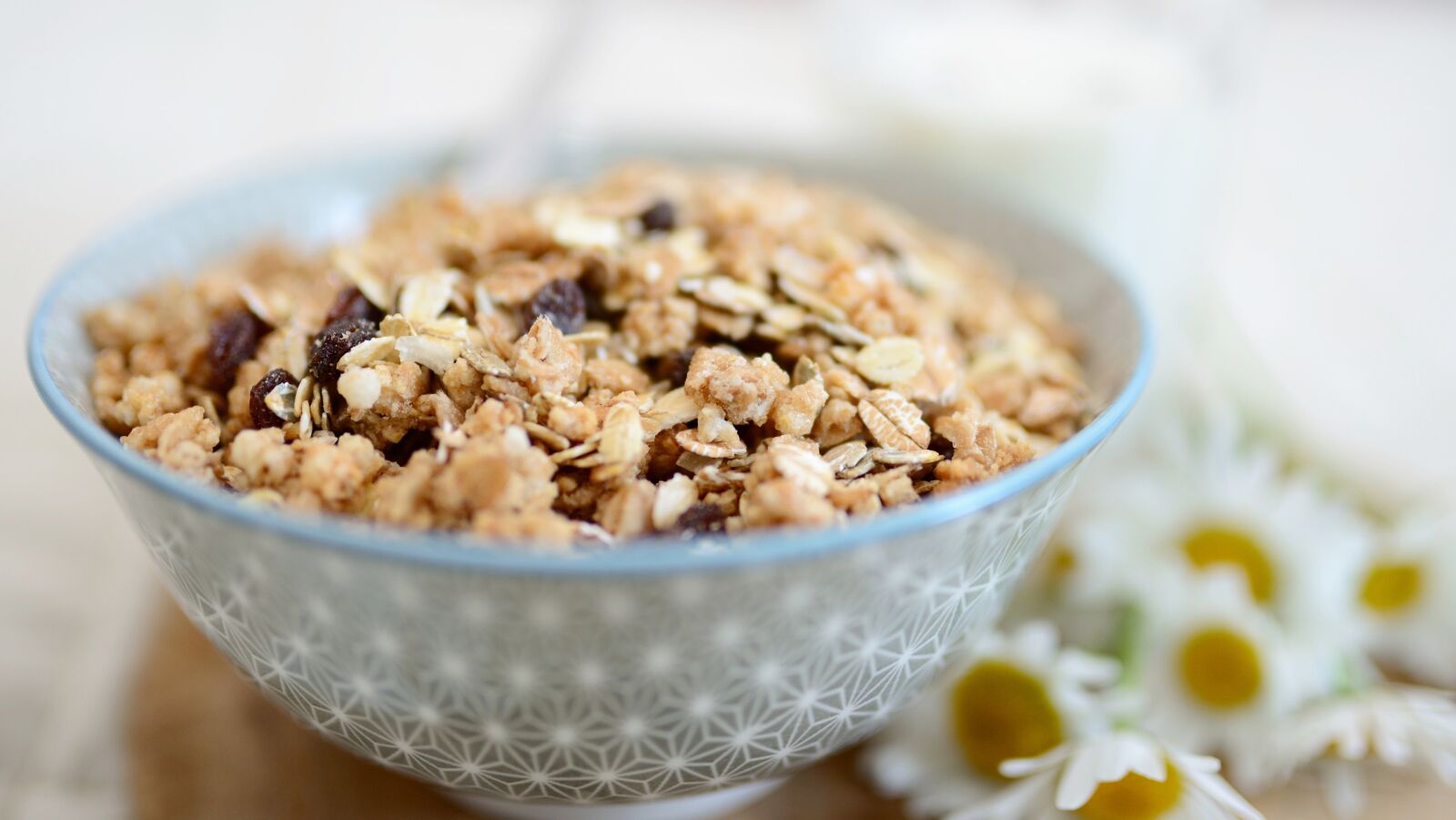 Nikon D610 sample photo. Muesli, cereals, cereal bowl photography