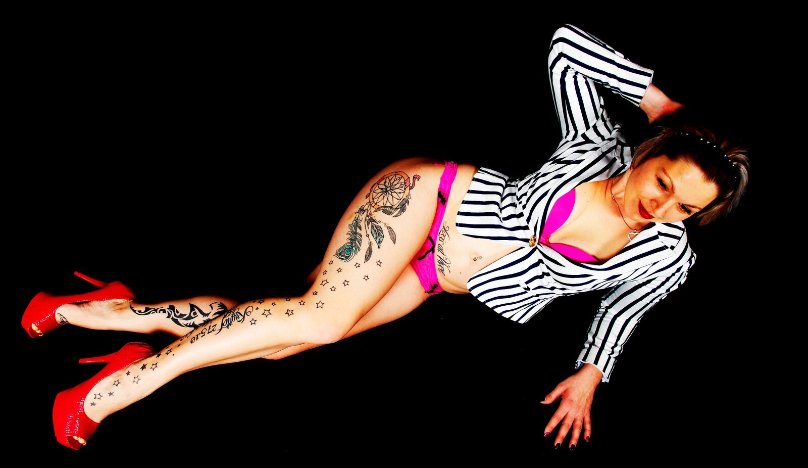 Nikon D200 sample photo. Tattoo, girl, sexy photography