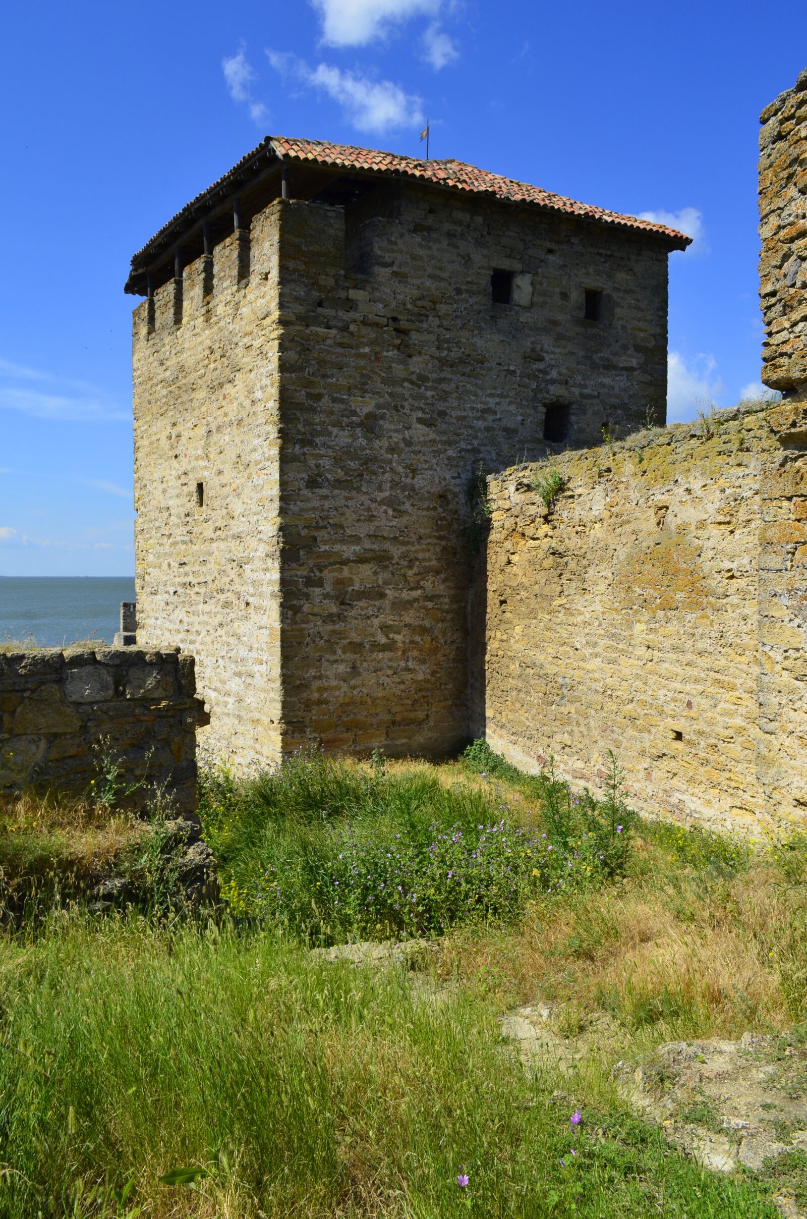 Nikon D5100 sample photo. Akkerman fortress, fortress, sea photography
