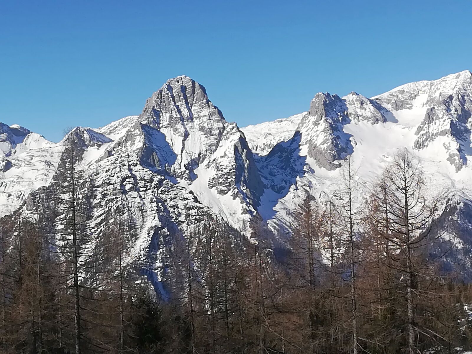 HUAWEI P10 lite sample photo. Mountains, winter, snow photography