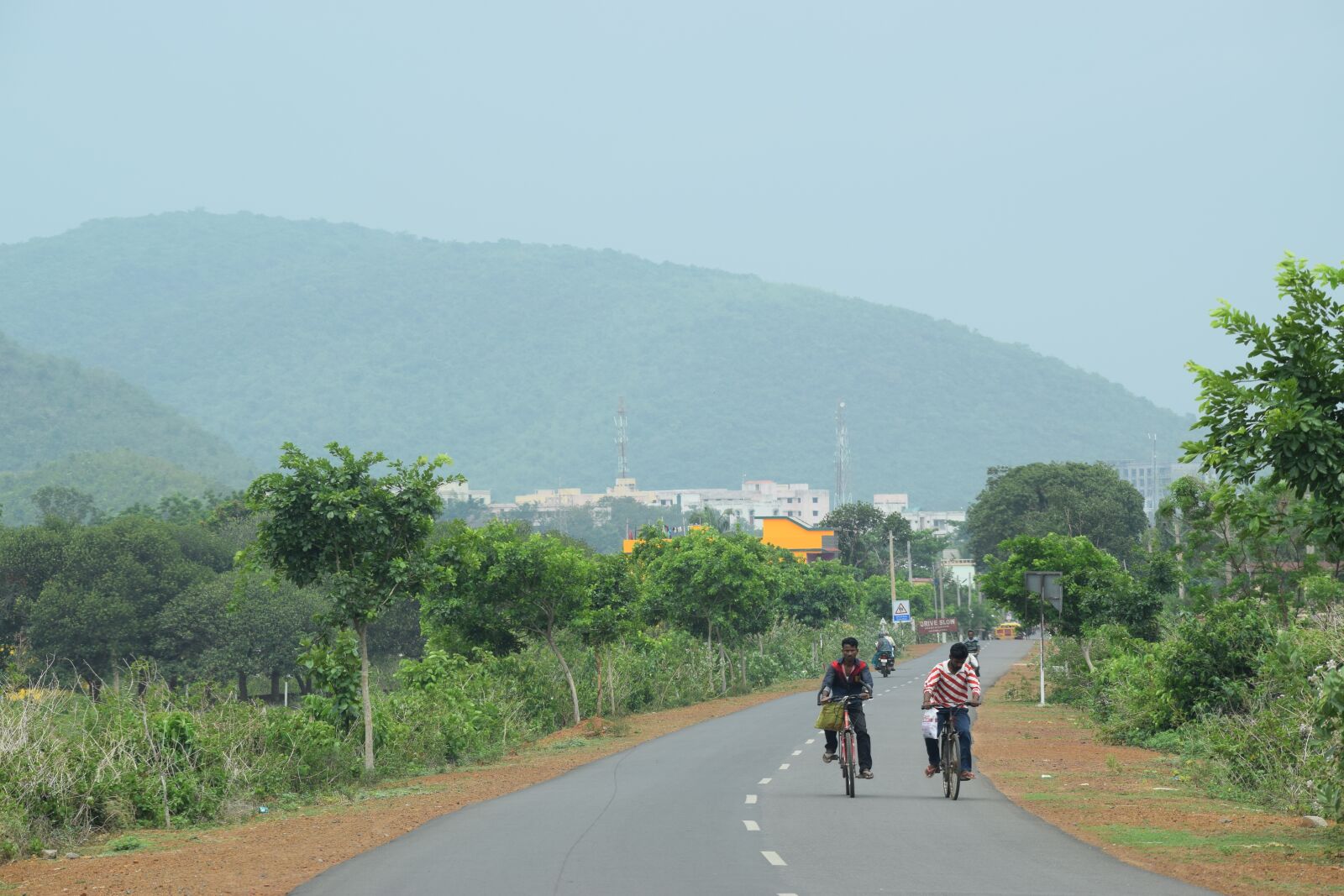 Nikon D3300 sample photo. Road, cycle, man photography