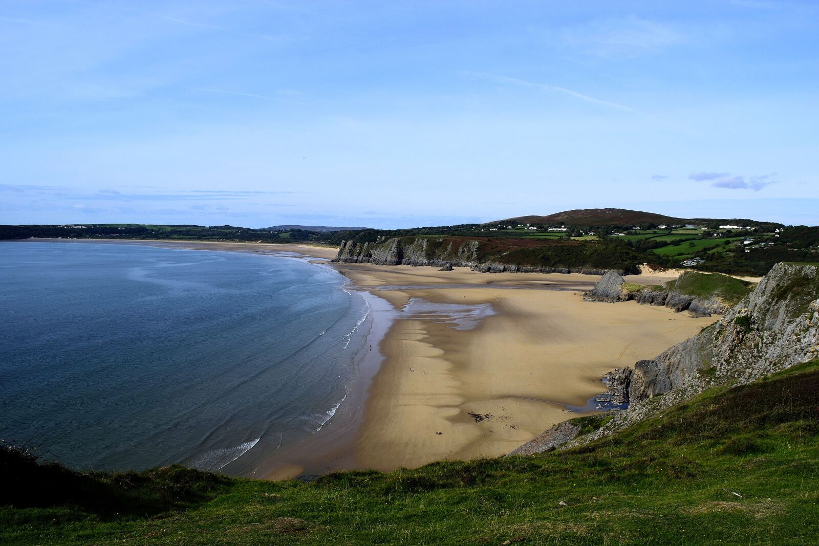 Nikon D5300 sample photo. Beach, gower, wales photography