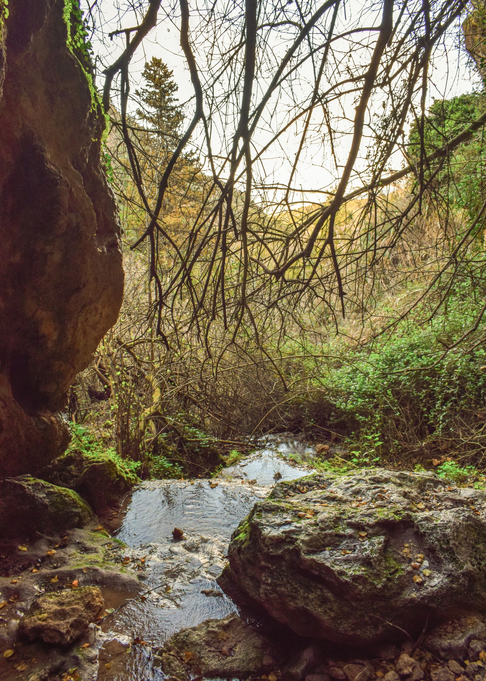 Nikon D3300 sample photo. Cave, creek, stream photography
