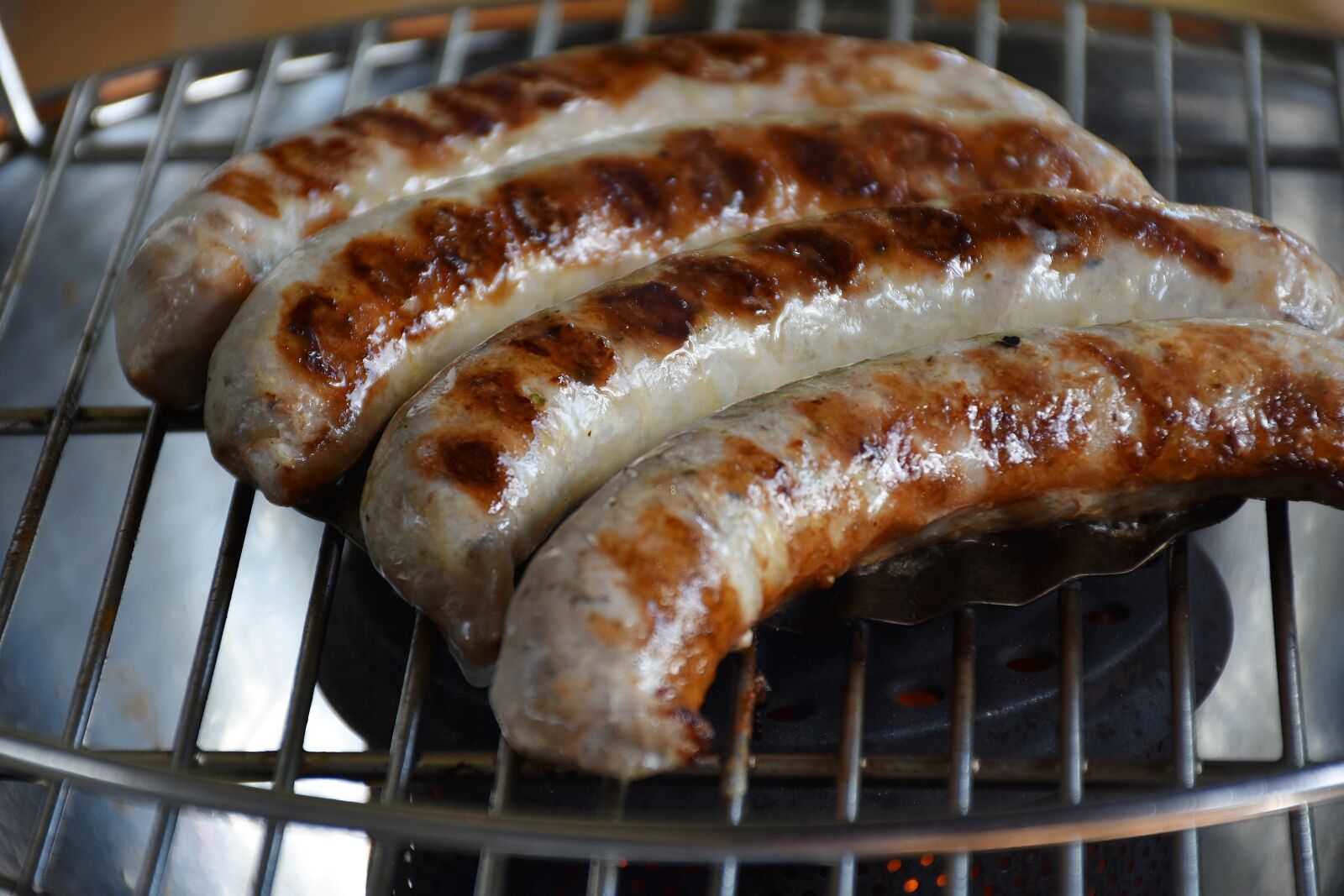 Nikon D7200 sample photo. Bratwurst, barbecue, meat photography