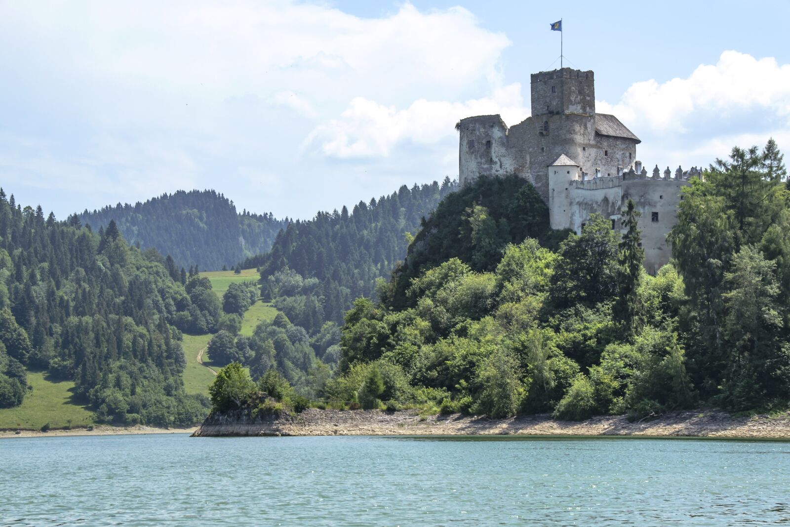 Nikon D3100 sample photo. Castle ruins, pieniny top photography