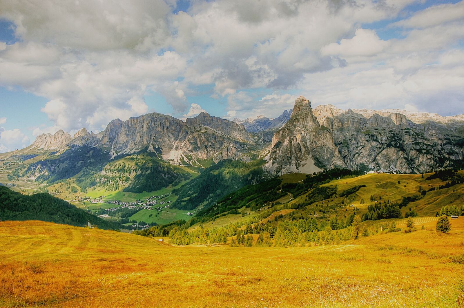 Nikon D40 sample photo. Pralongia, dolomites, alm photography