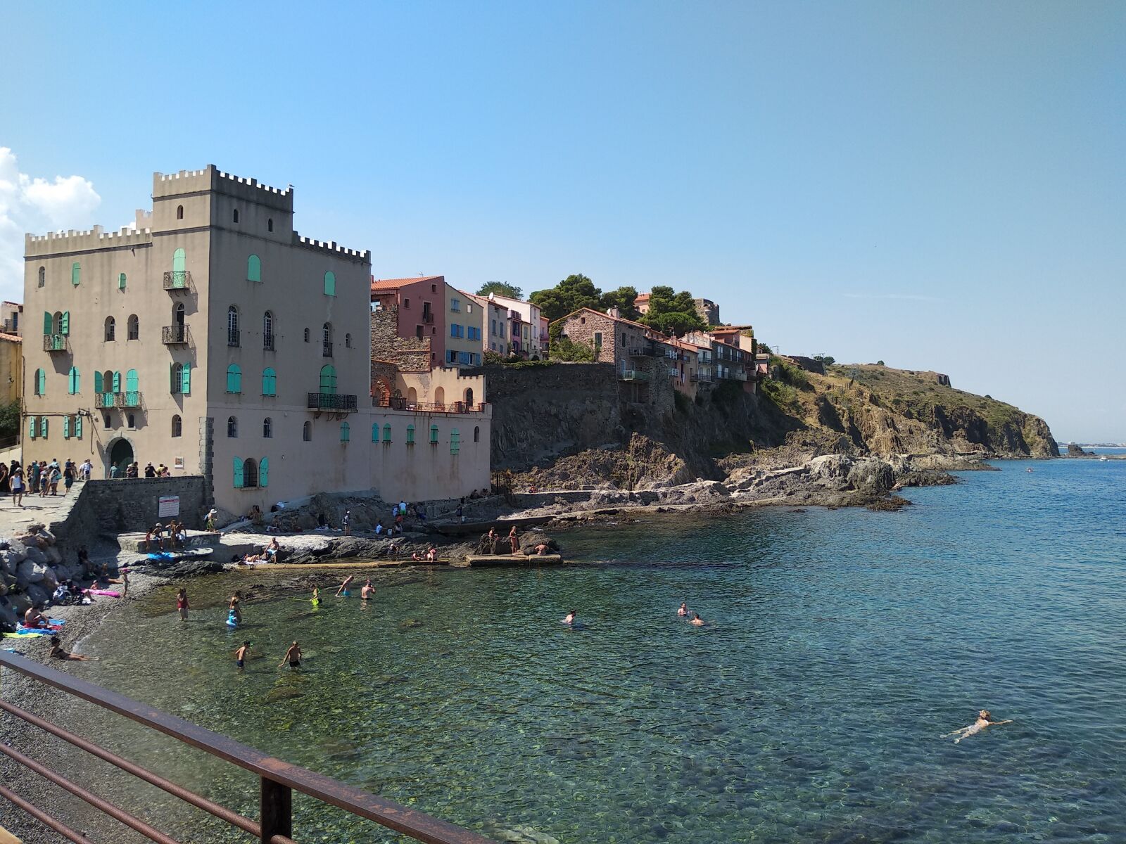 Xiaomi Mi A1 sample photo. Villa, sea, blue photography