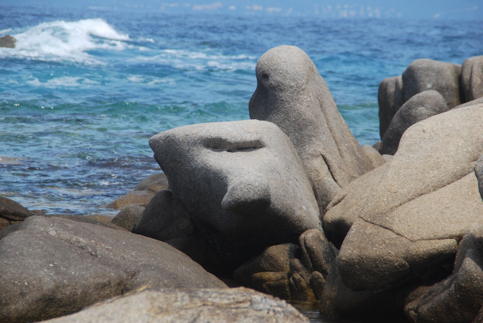 Nikon D60 sample photo. Stones, sea, water photography