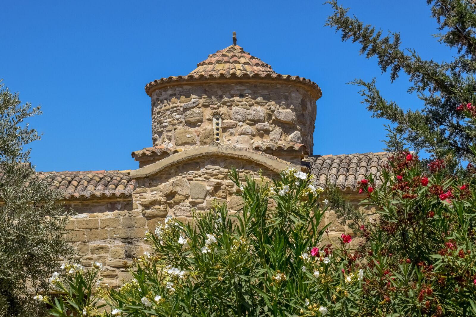 Nikon D3300 sample photo. Panagia tou kampou, church photography