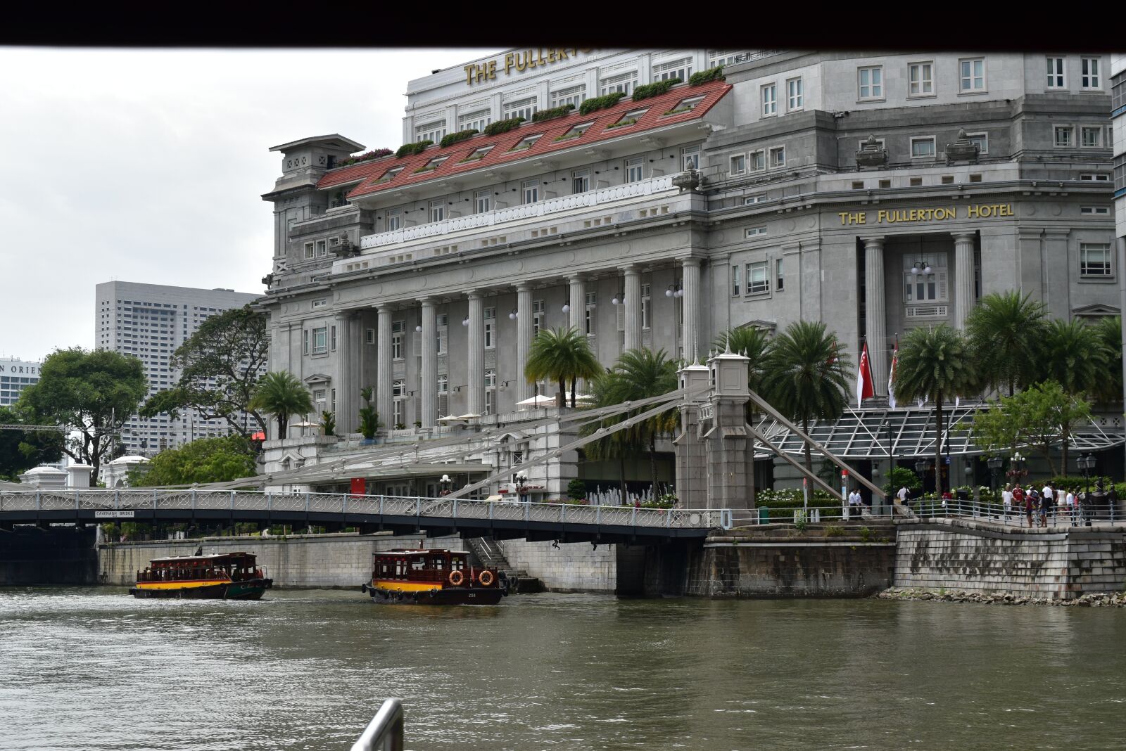 Nikon D5500 sample photo. River, fullerton, singapore photography