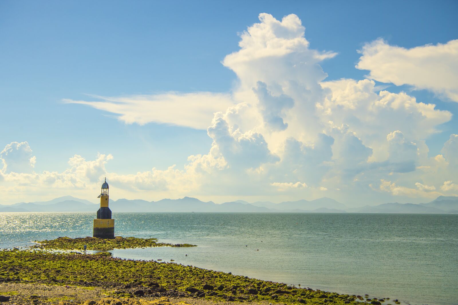Nikon D5 sample photo. Lighthouse, sea, and boo photography