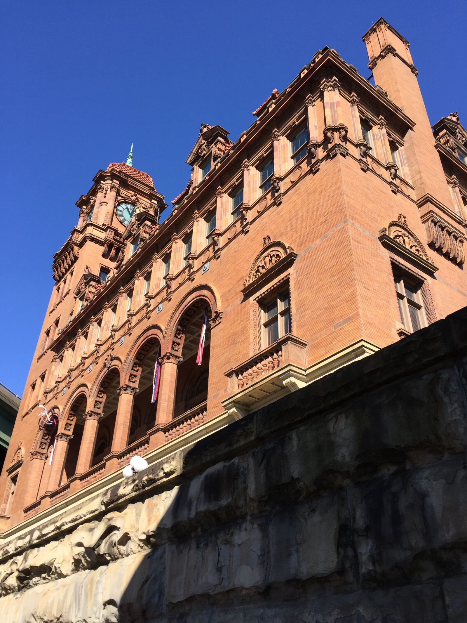 iPhone 6 back camera 4.15mm f/2.2 sample photo. Architecture, train, station photography