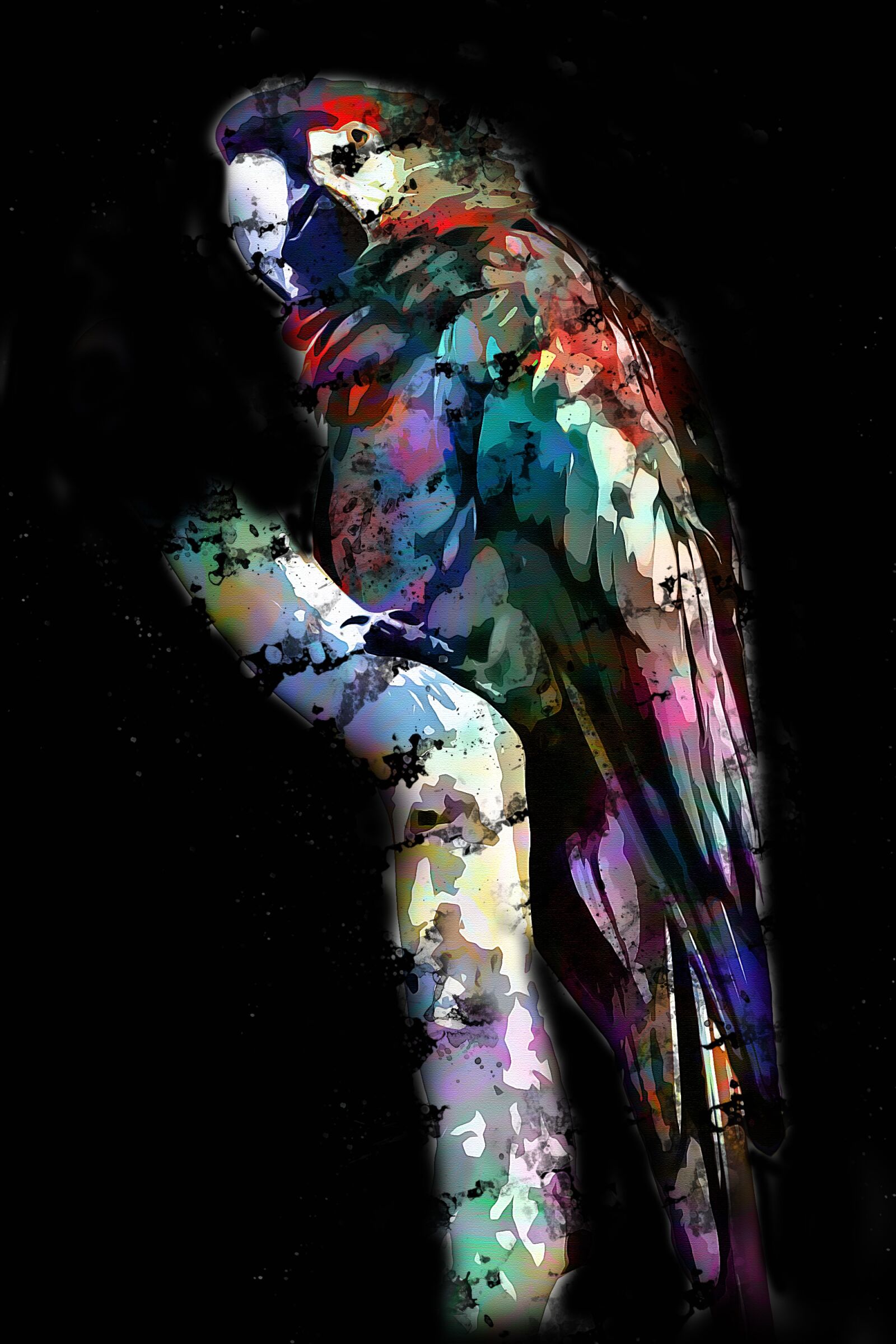 Canon EOS 5D Mark II sample photo. Animal, ara macao, beak photography
