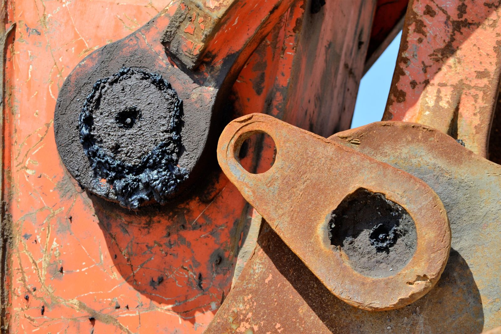 Nikon D3100 sample photo. Gear, mechanism, rusty photography