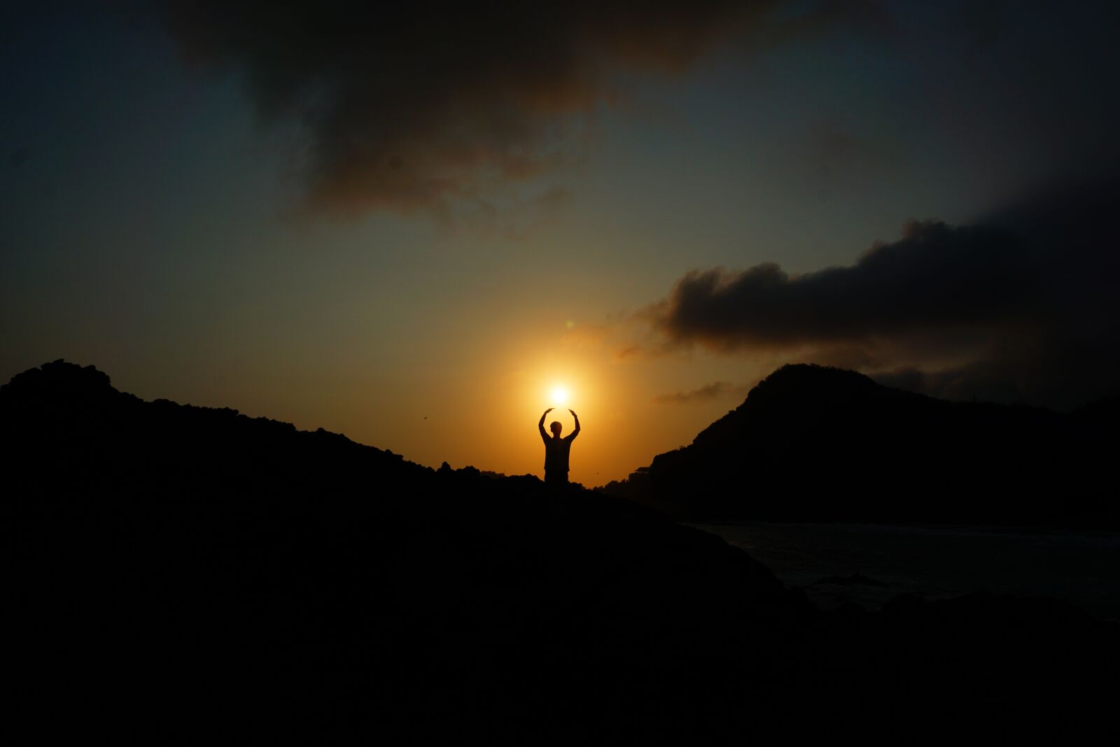 Sony a6000 sample photo. Sunset, sun, view photography