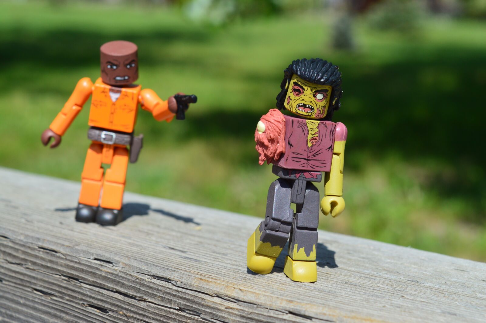 Nikon D3200 sample photo. Zombie, walking dead, gunman photography