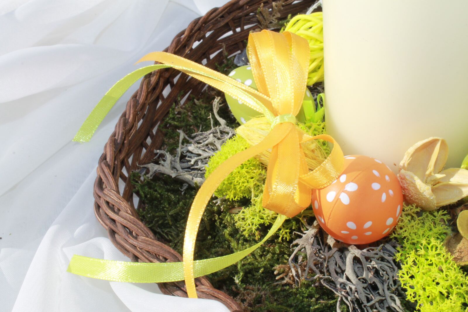 Canon EOS 1100D (EOS Rebel T3 / EOS Kiss X50) sample photo. Candle, deco, orange photography