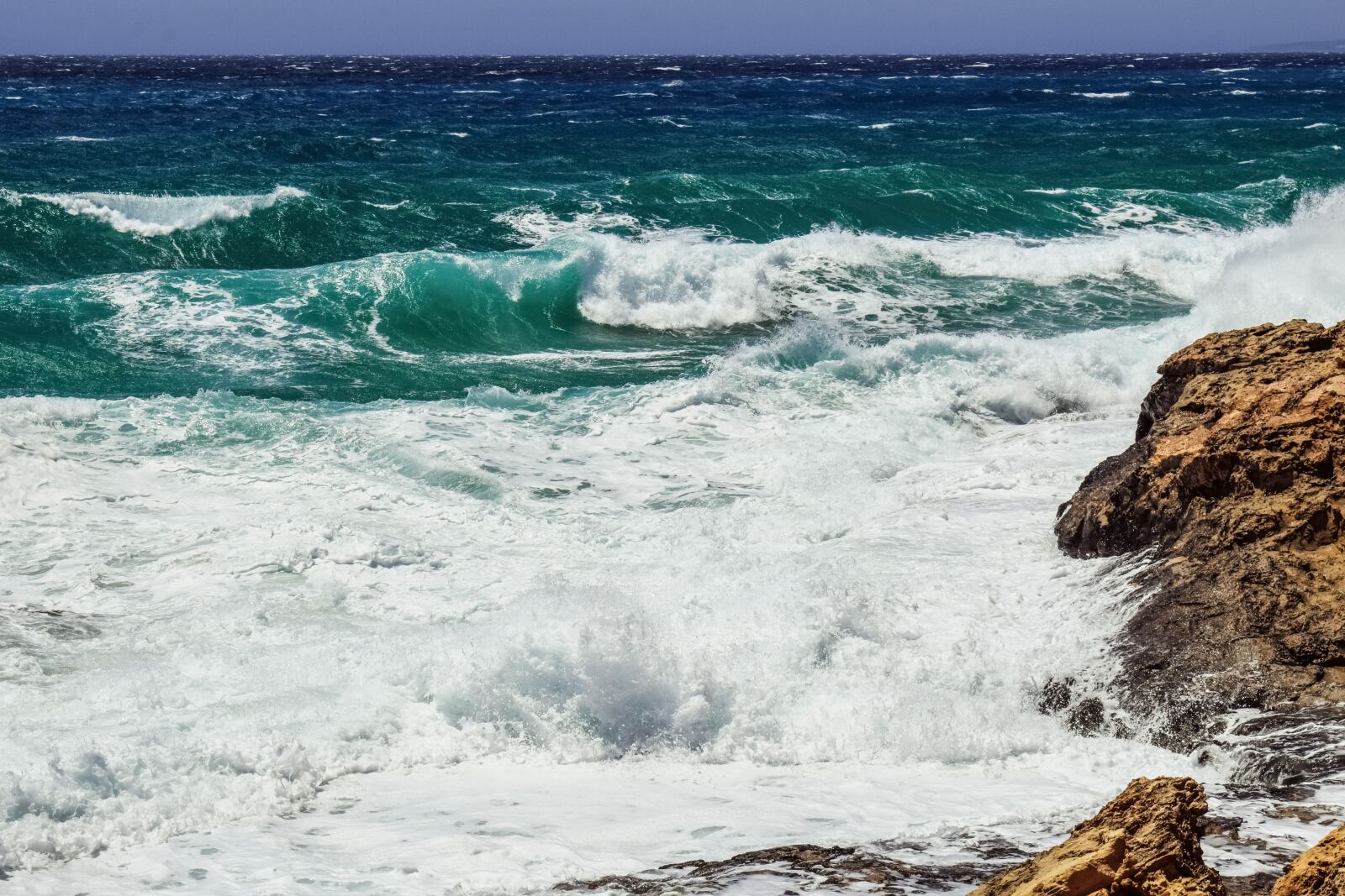 Nikon D3300 sample photo. Rough sea, rocky coast photography