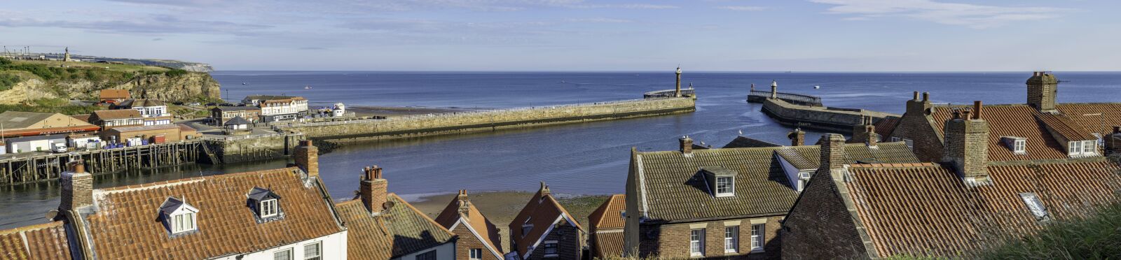 Nikon D7100 sample photo. Whitby, harbour, entrance photography