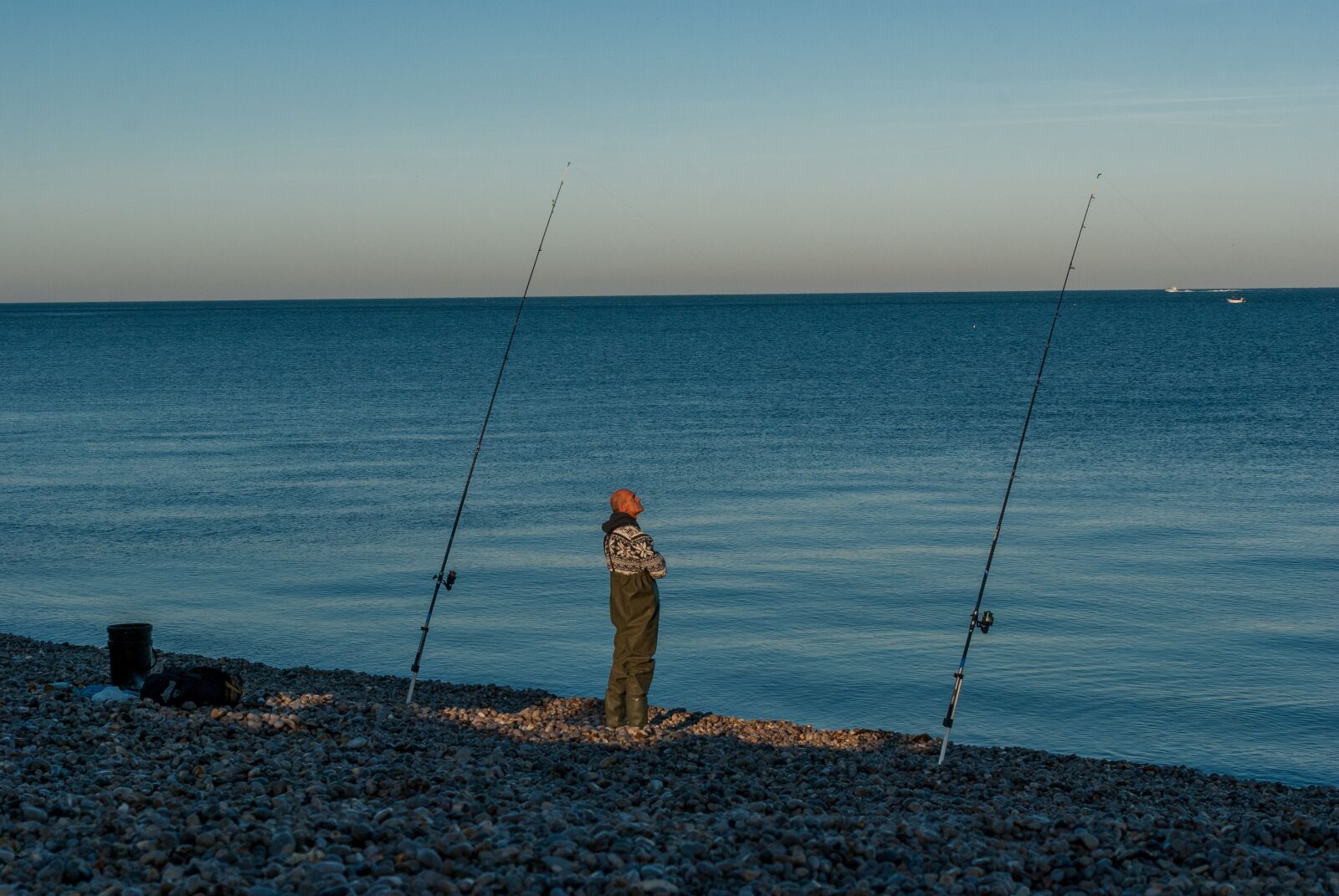 Nikon D80 sample photo. Sea, sinner, line photography