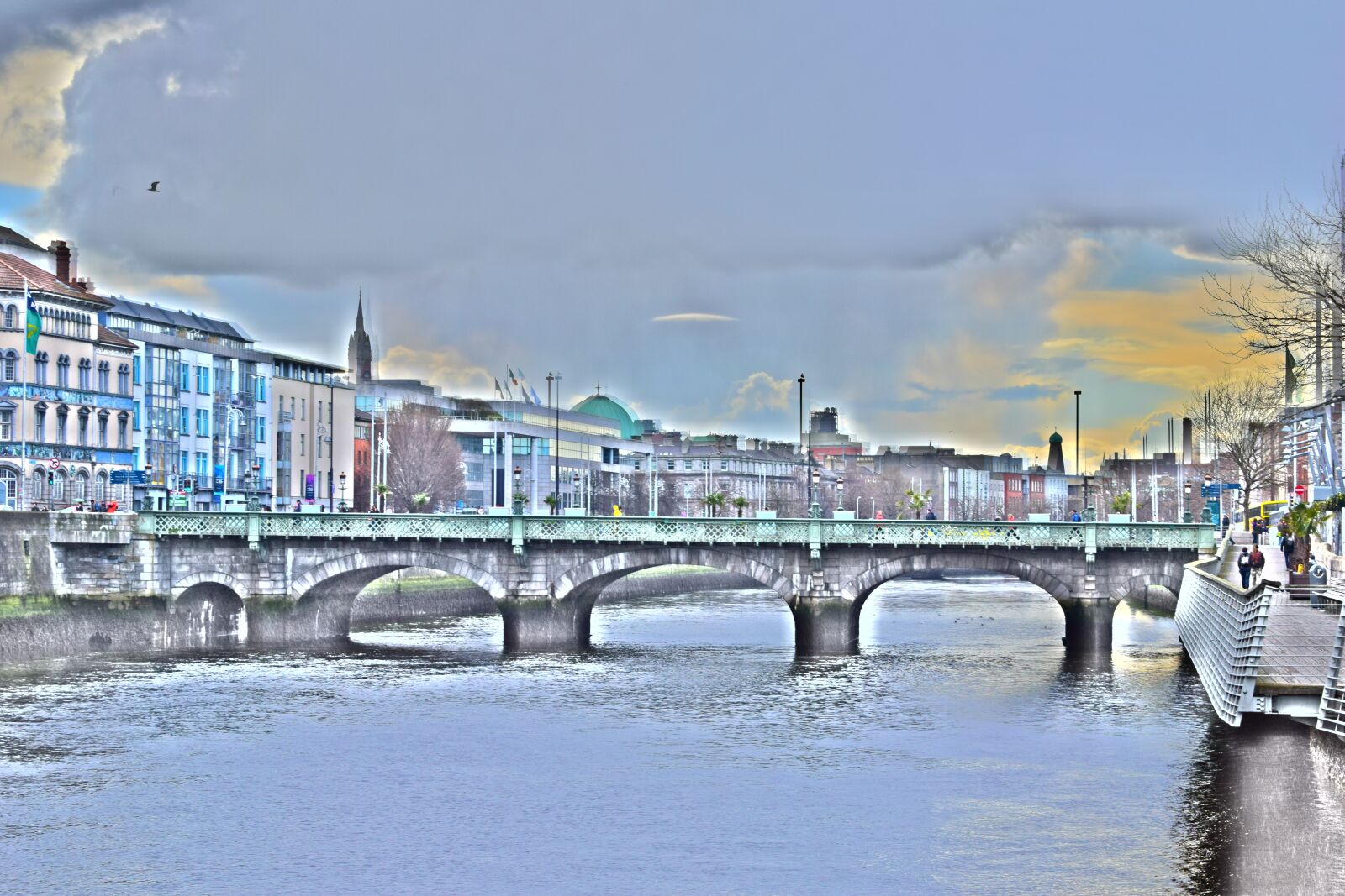 Nikon D3300 sample photo. Dublin, ireland, architecture photography