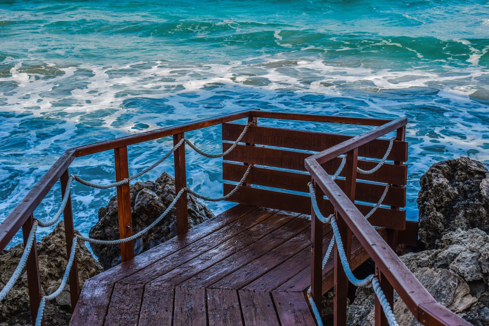 Nikon D3300 sample photo. Cyprus, konnos bay, jetty photography