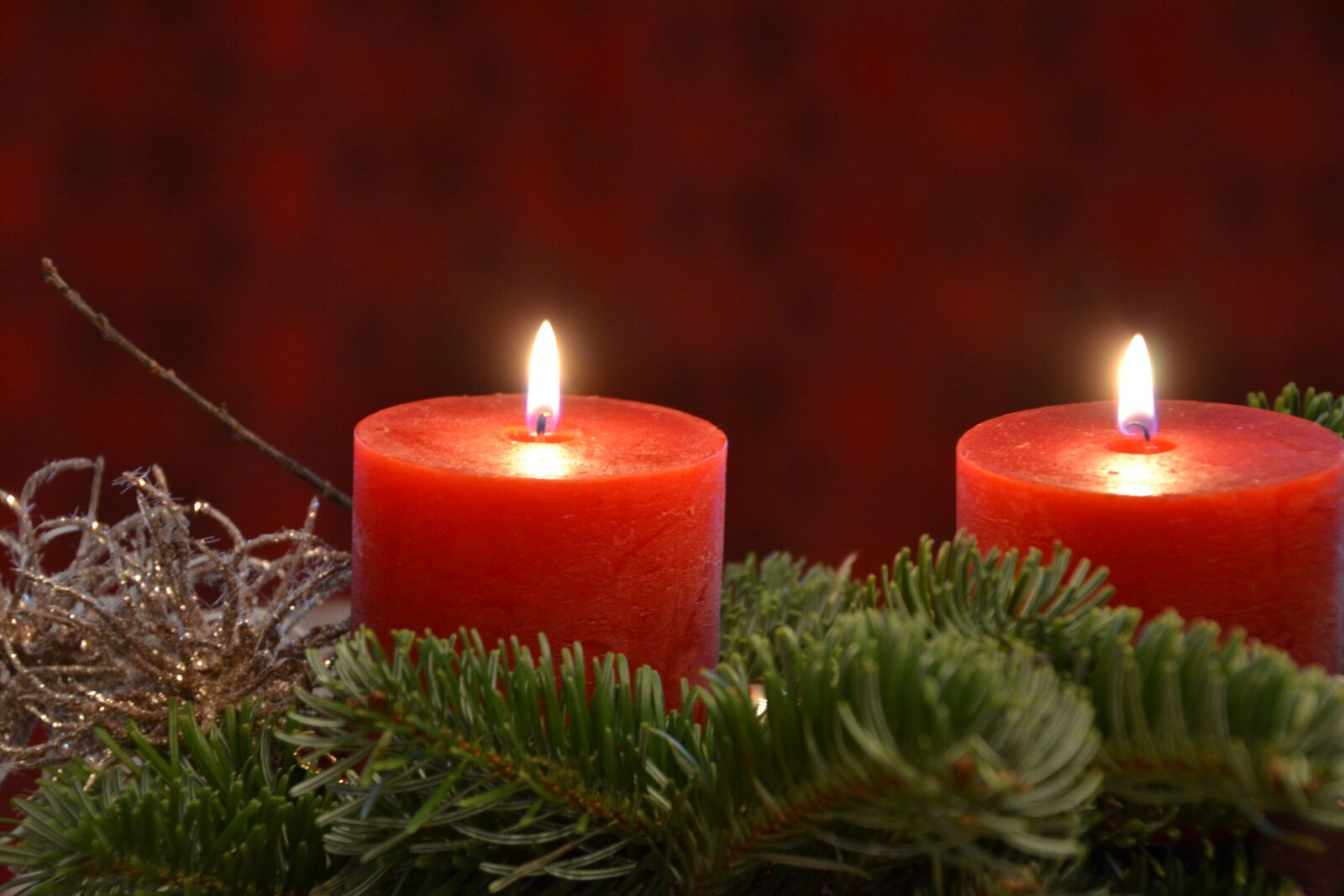 Nikon D3100 sample photo. Advent, advent wreath, candles photography