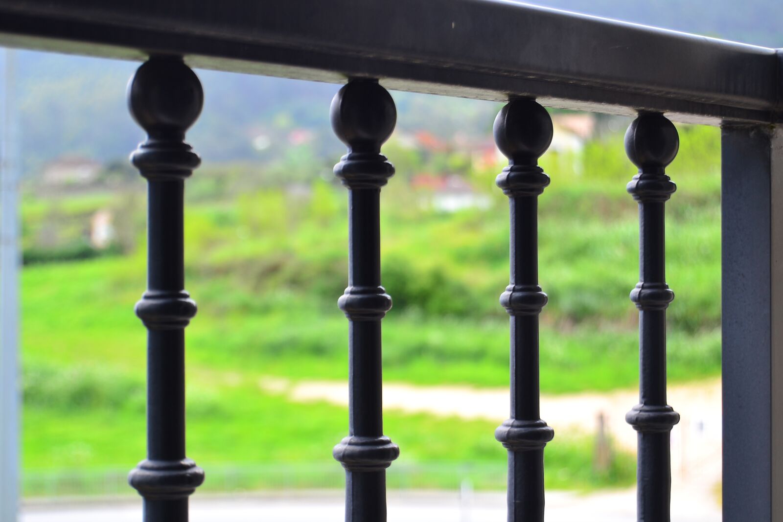 Nikon D3100 sample photo. Balcony, iron, forging photography