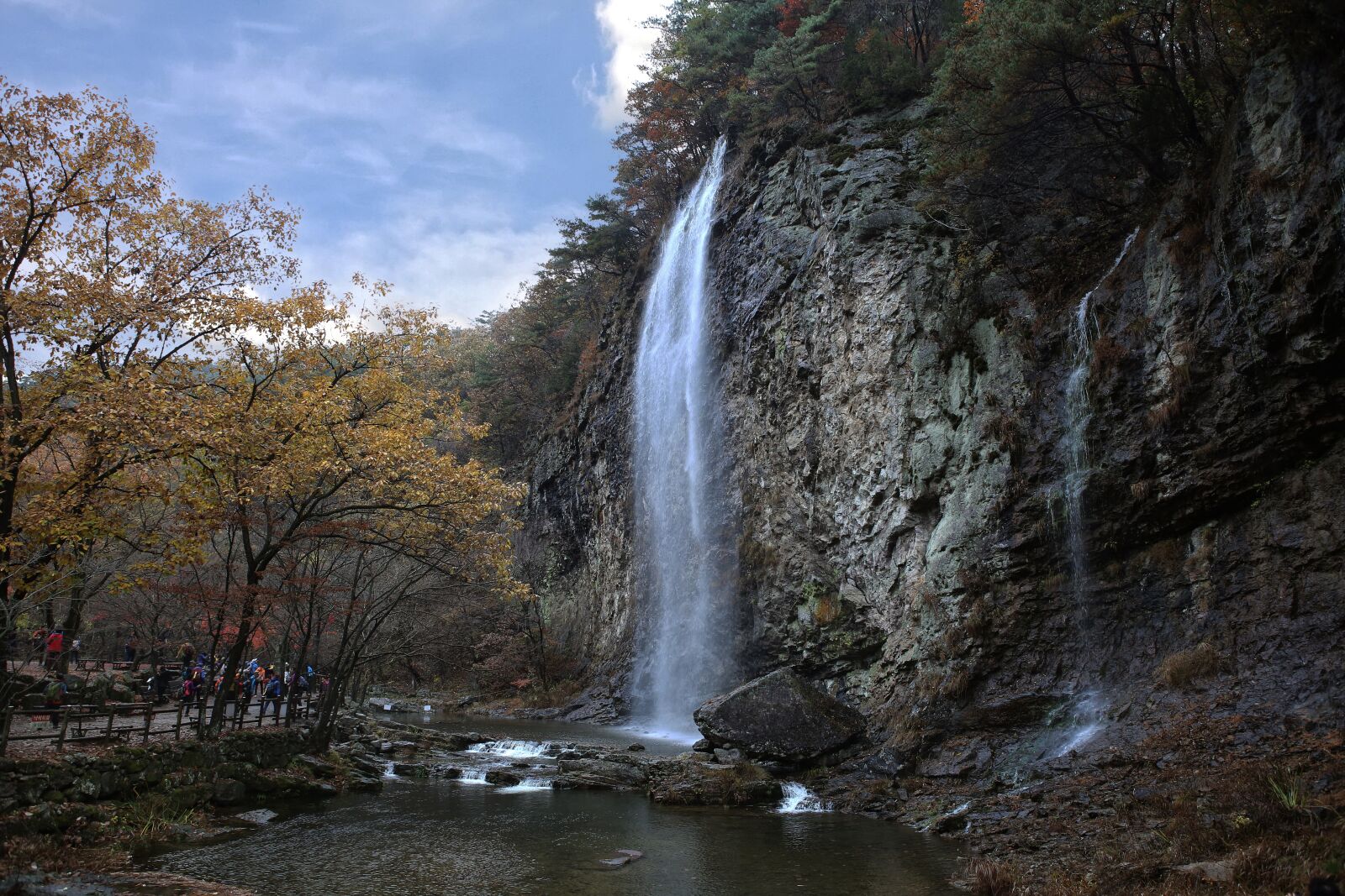 Canon EOS 5D Mark III + Canon EF 24-70mm F2.8L USM sample photo. Gangcheonsan, waterfall, republic of photography