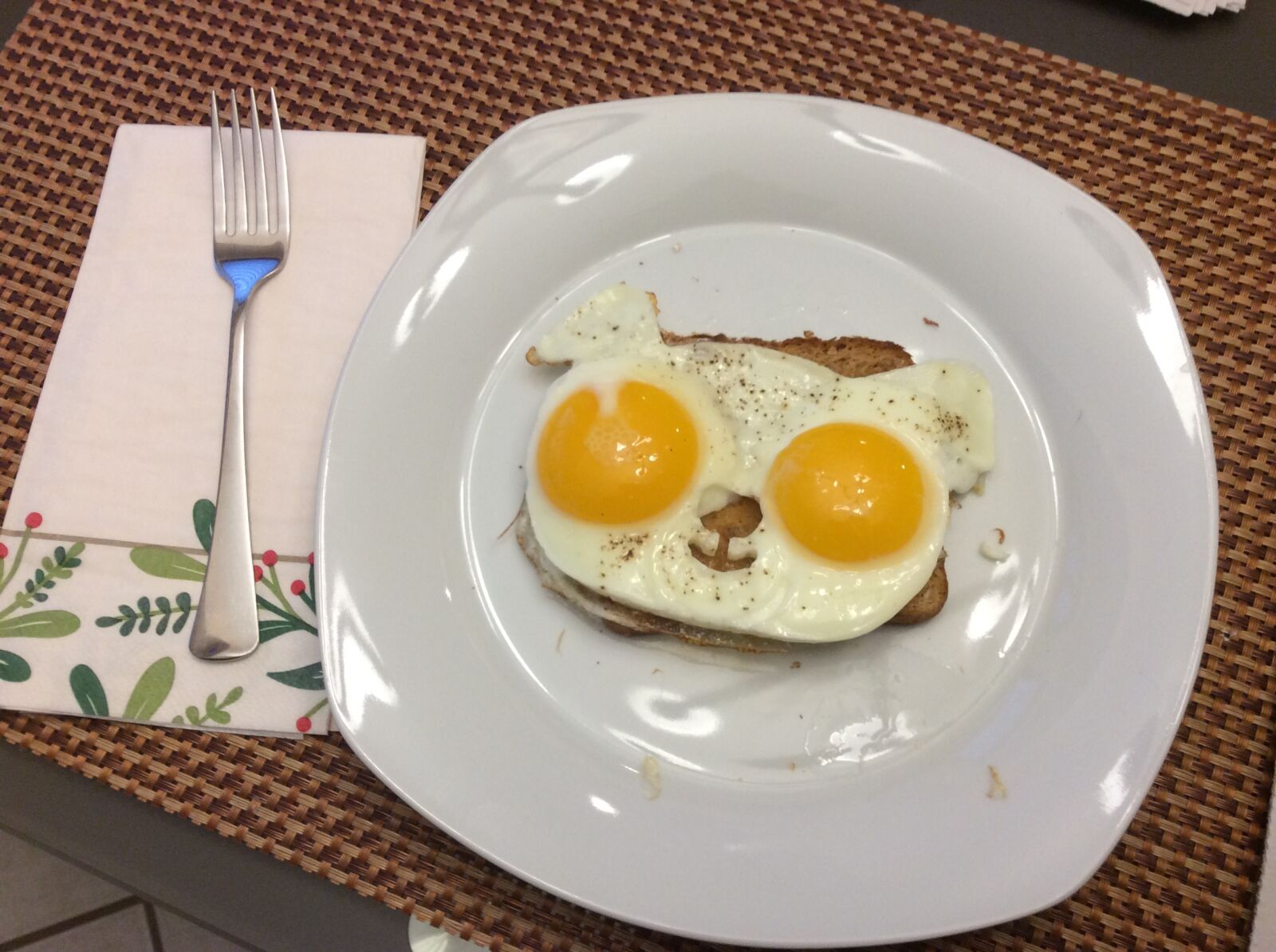Apple iPad Air sample photo. Breakfast, eggs, yolk photography