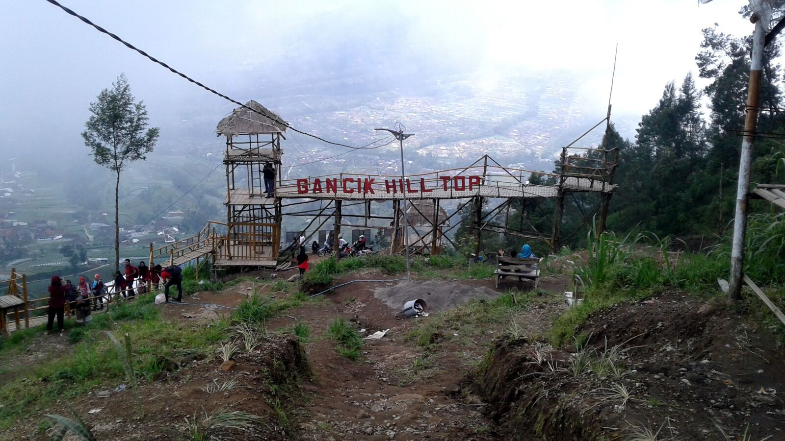 Samsung Galaxy J1(2016) sample photo. Gancik, hill, top, merbabu photography