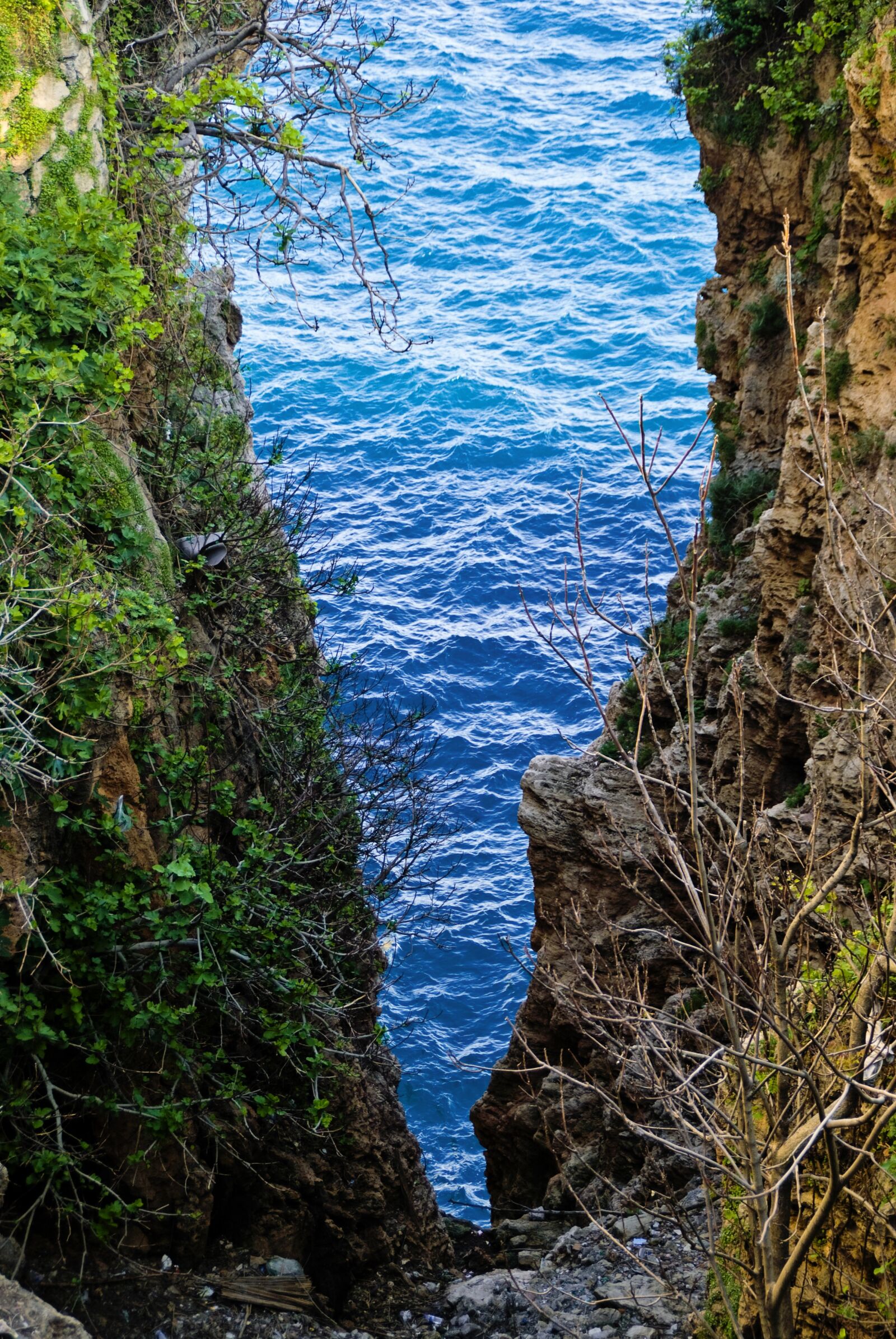 Nikon D60 sample photo. Landscape, rocky, blue photography