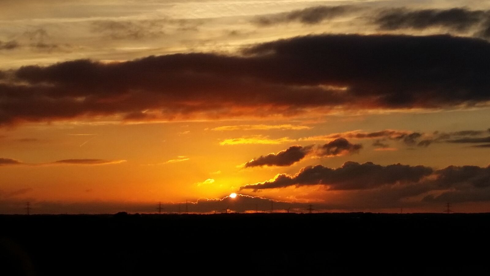 Samsung Galaxy S5 sample photo. Sunset, sky, evening photography