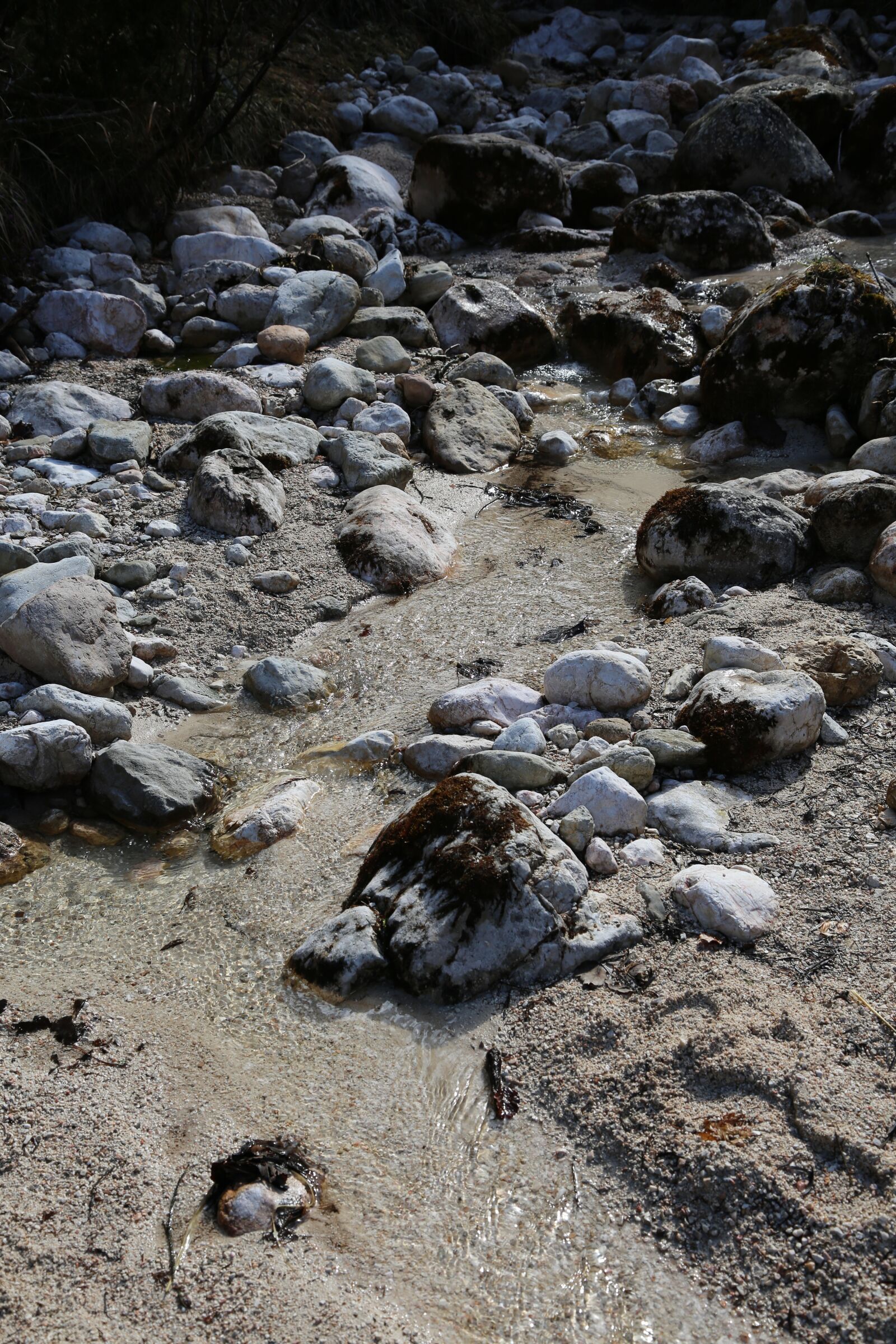 Canon EF 24-105mm F4L IS USM sample photo. Stones, riverbed, wilderness photography