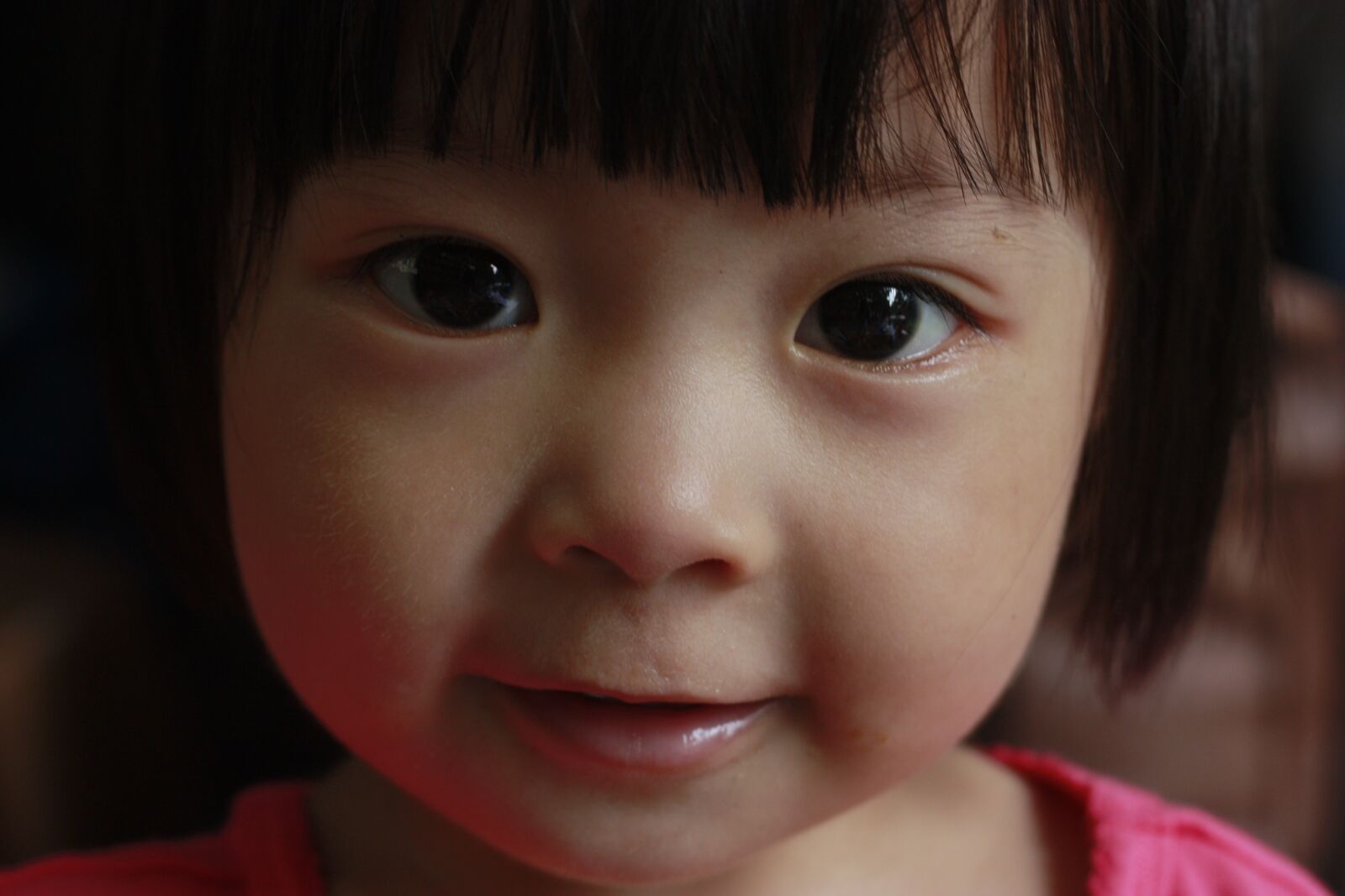 Canon EOS 450D (EOS Rebel XSi / EOS Kiss X2) sample photo. Kids, eye, naive photography