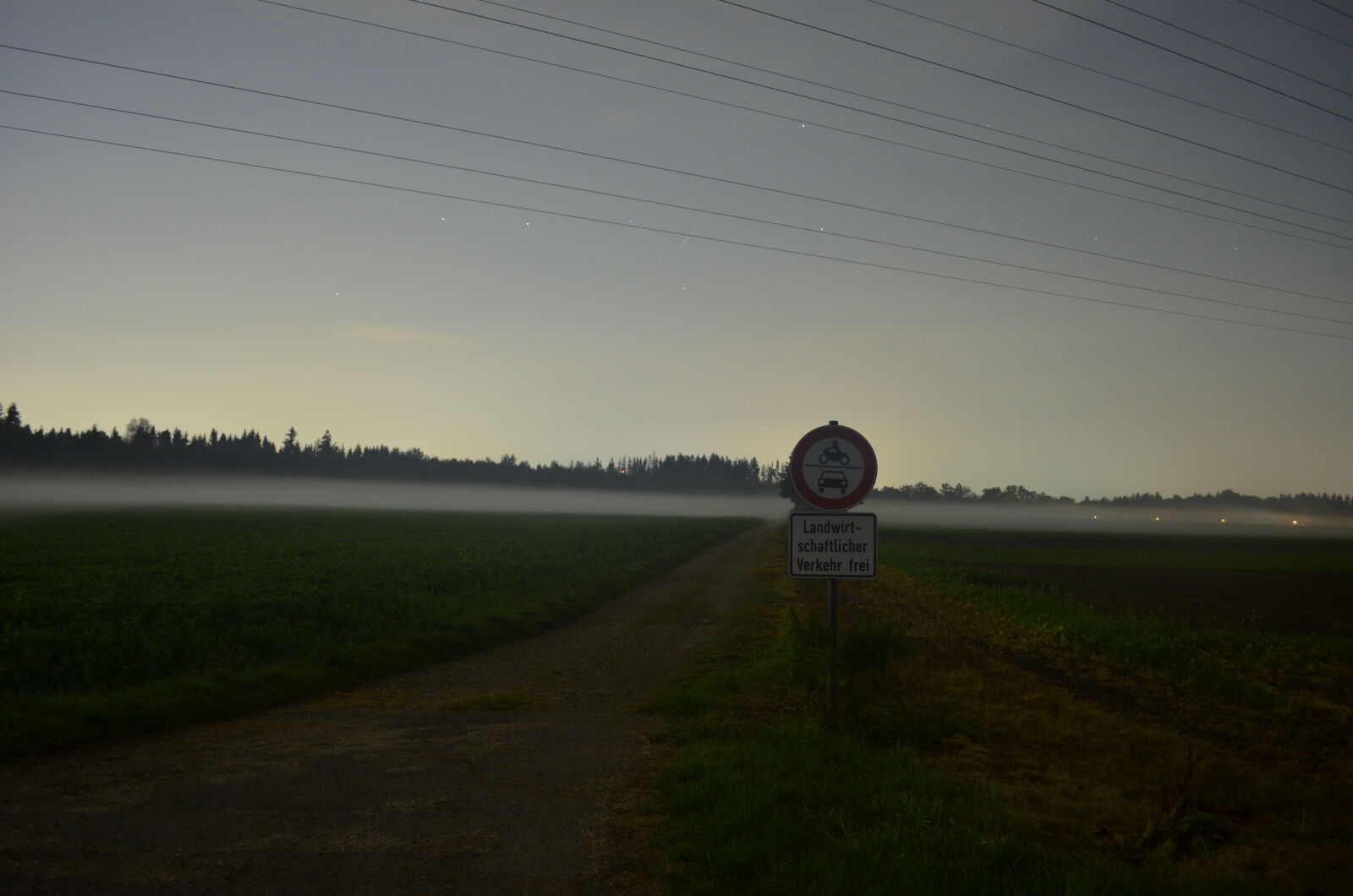 Nikon D5100 sample photo. Feld, nachtaufnahme, nebel, nikon photography