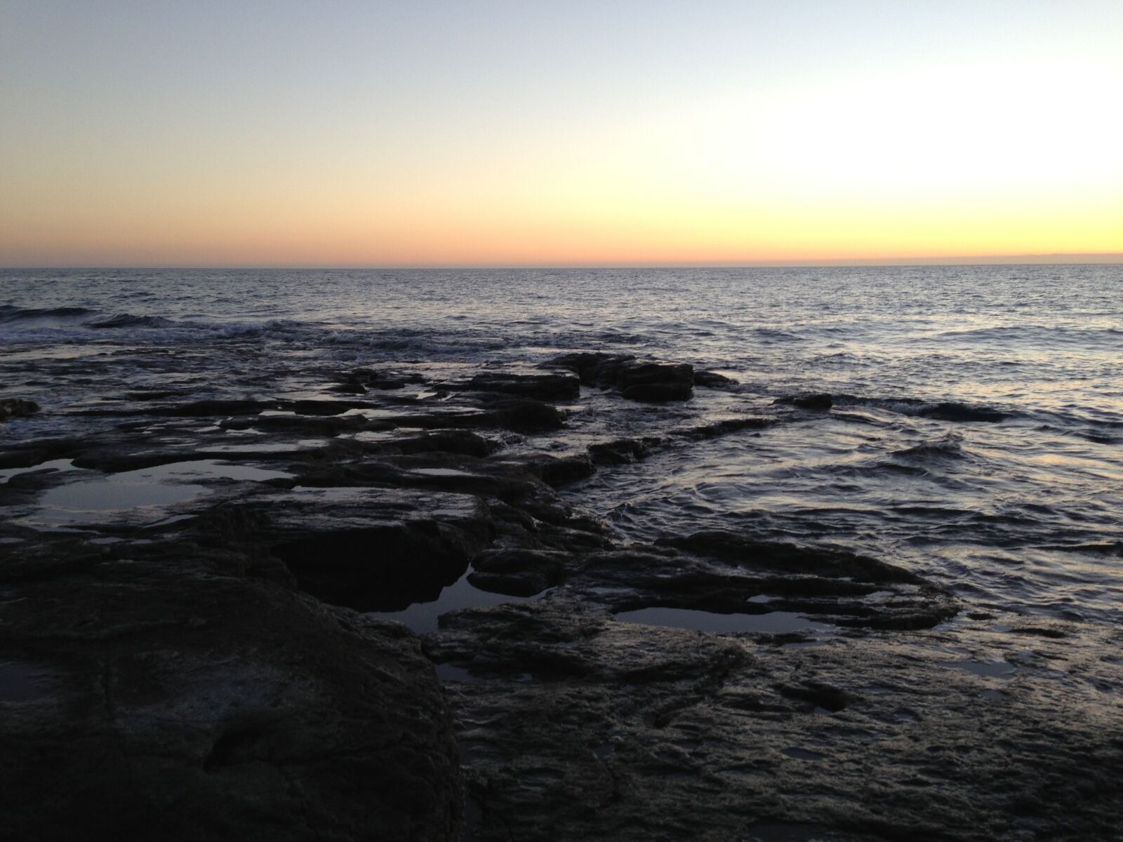 Apple iPhone 5 sample photo. Sunset, twilight, sea photography