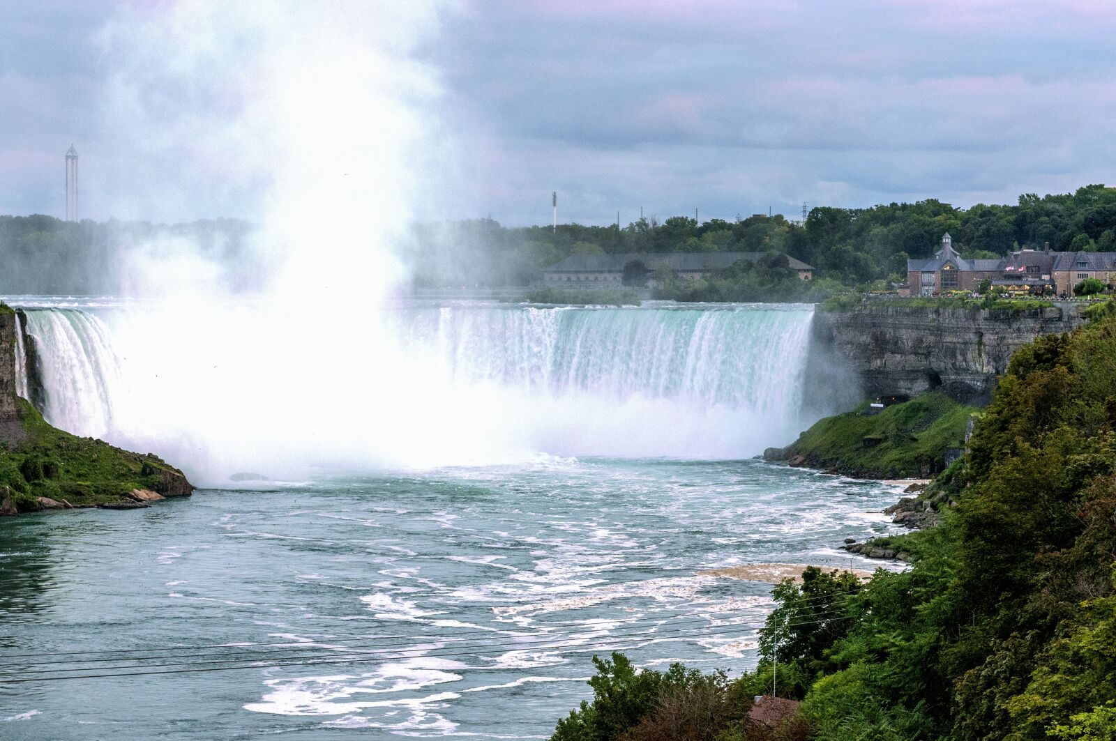 Nikon D300 sample photo. Niagara falls, water power photography
