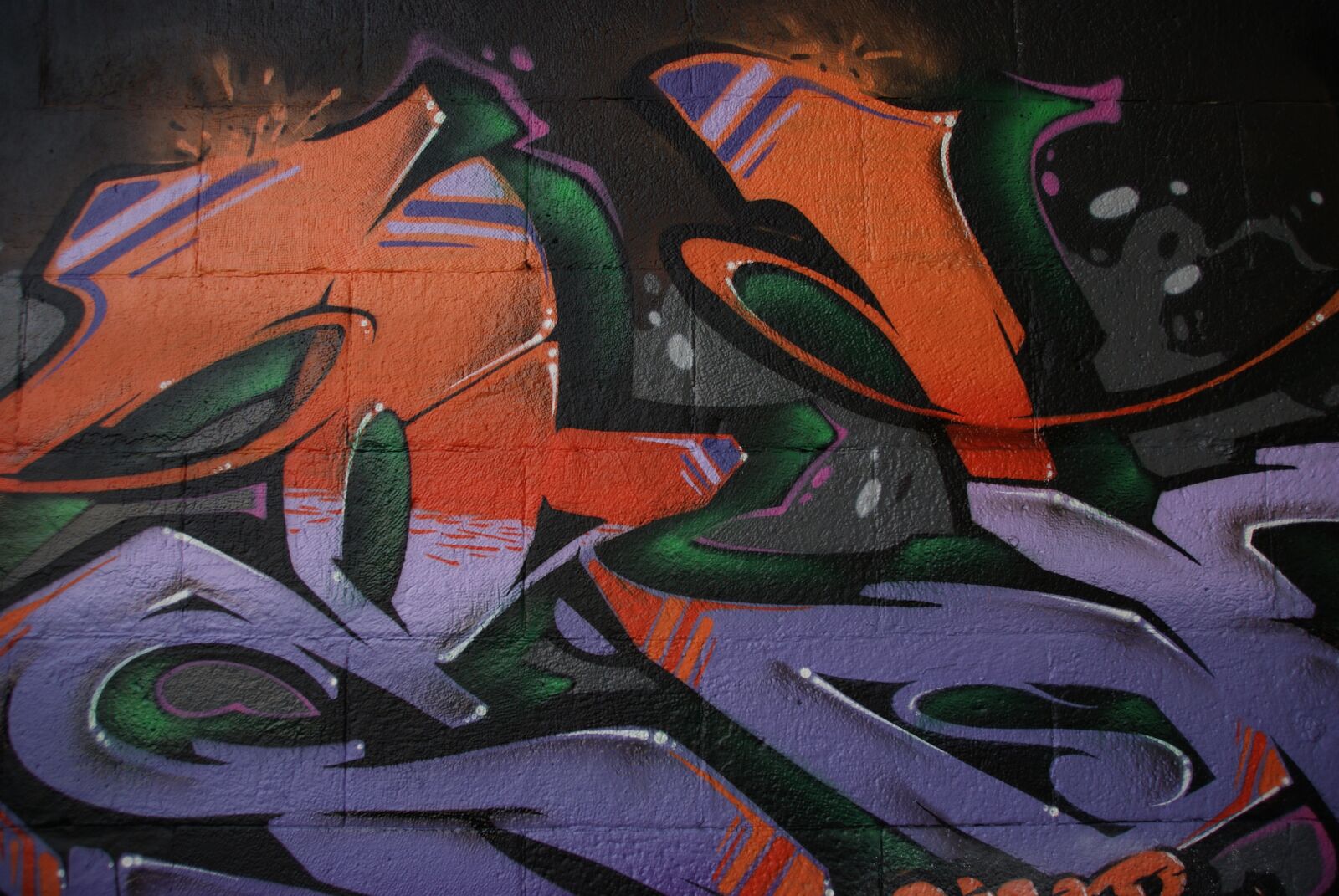 Sony Alpha DSLR-A230 sample photo. Graffiti, wall, art photography