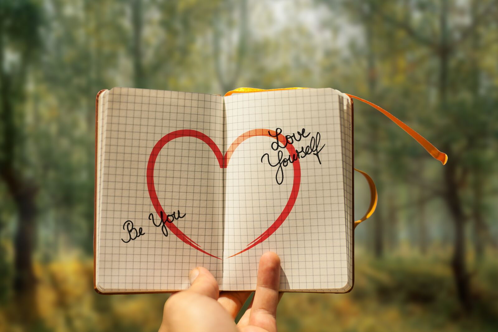 Canon EOS 5D Mark II sample photo. Self love, heart, diary photography
