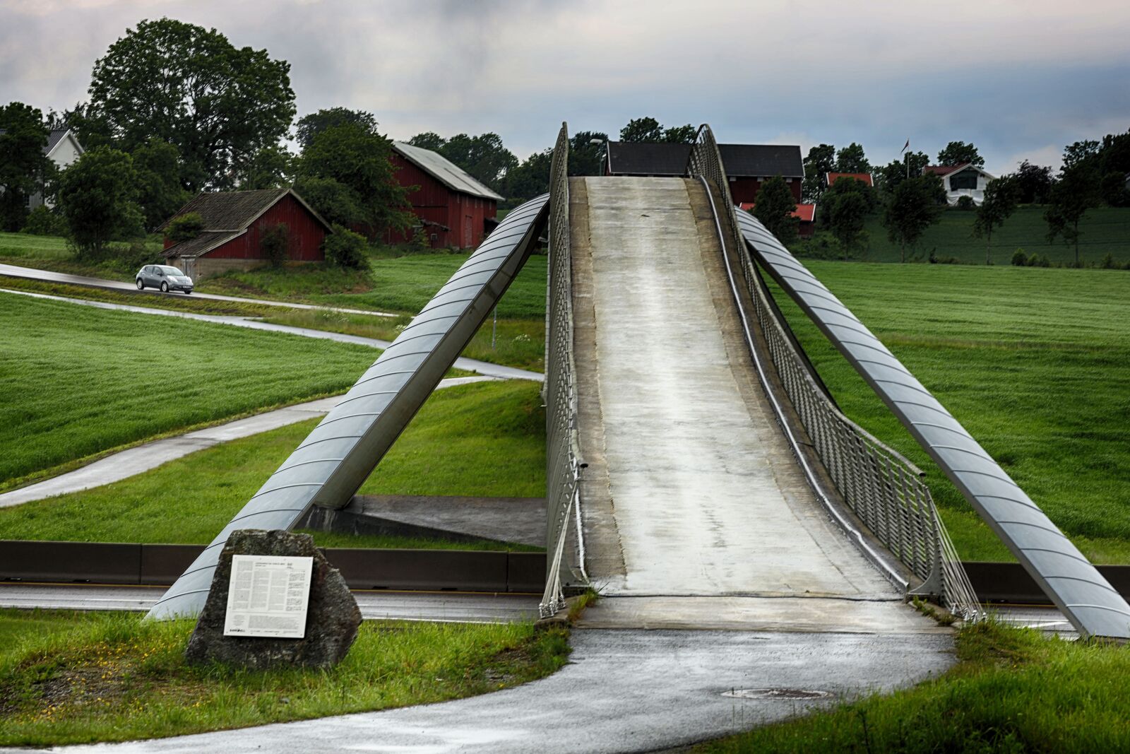 Canon EF 135mm F2L USM sample photo. Bridge, landscape, architecture photography