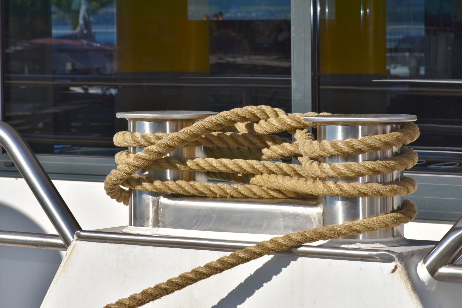 Nikon D7200 sample photo. Knot, hemp rope, rope photography