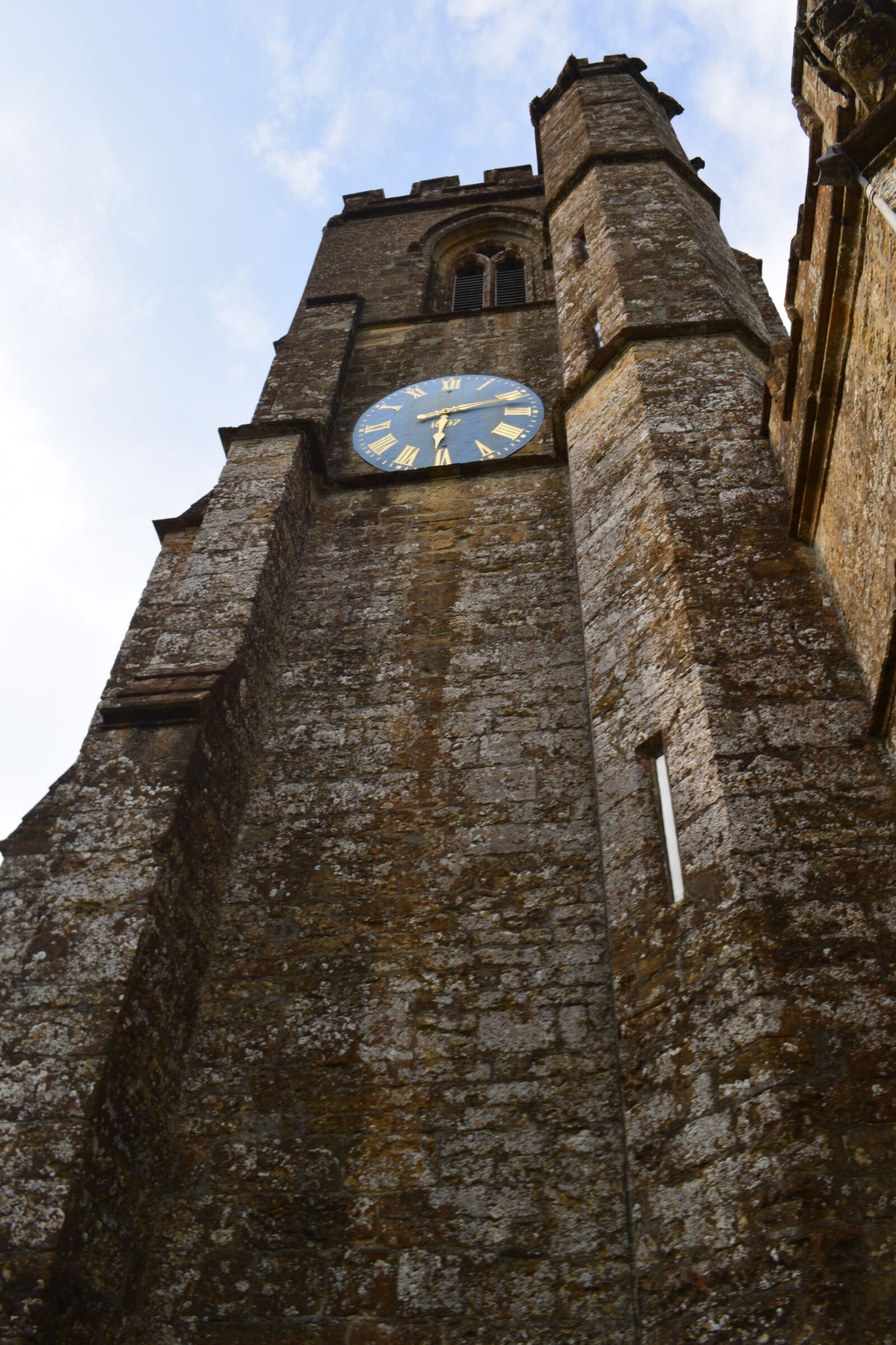 Nikon D3300 sample photo. Church, old, netherbury photography