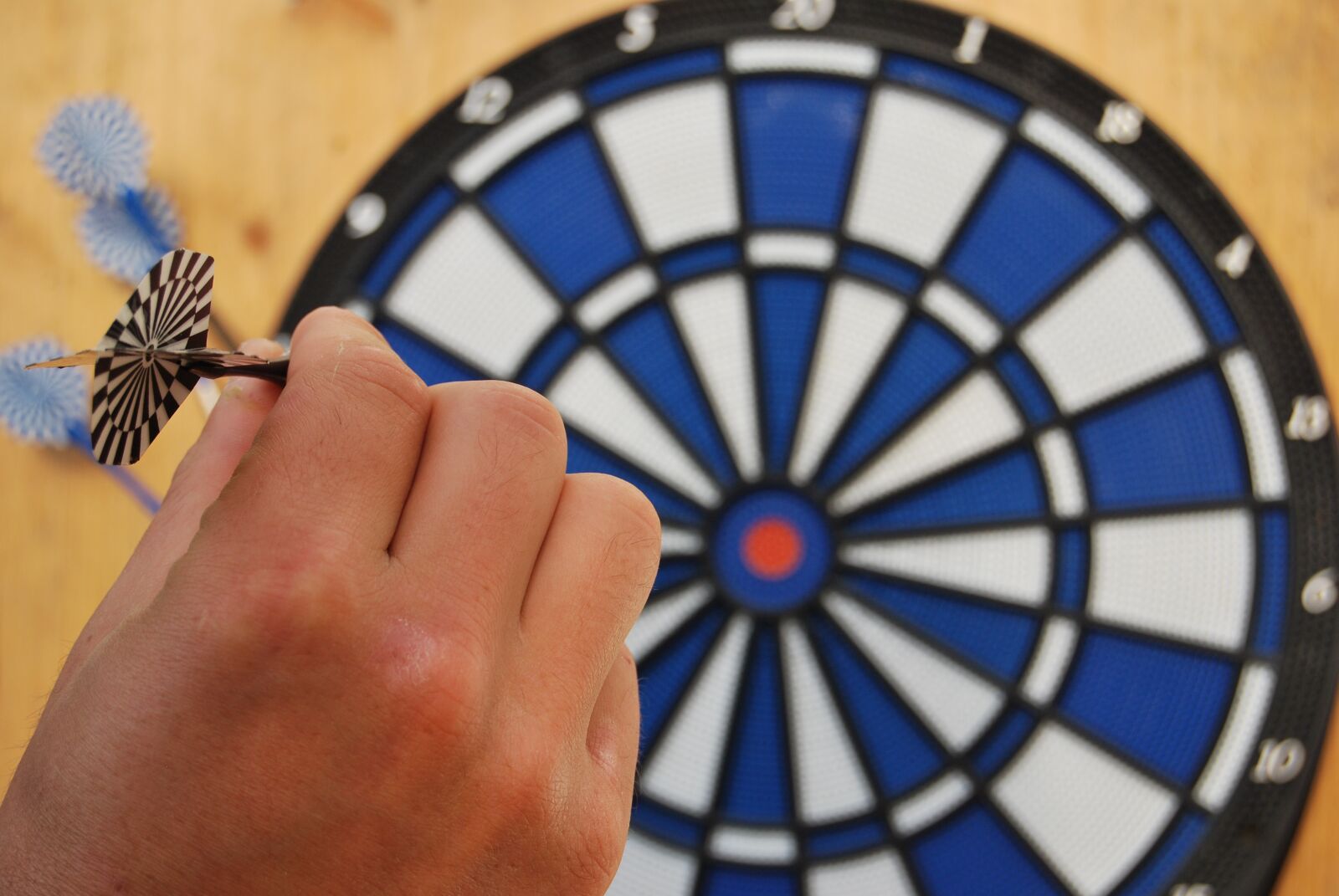 Nikon D60 sample photo. Dart, play, objectives photography