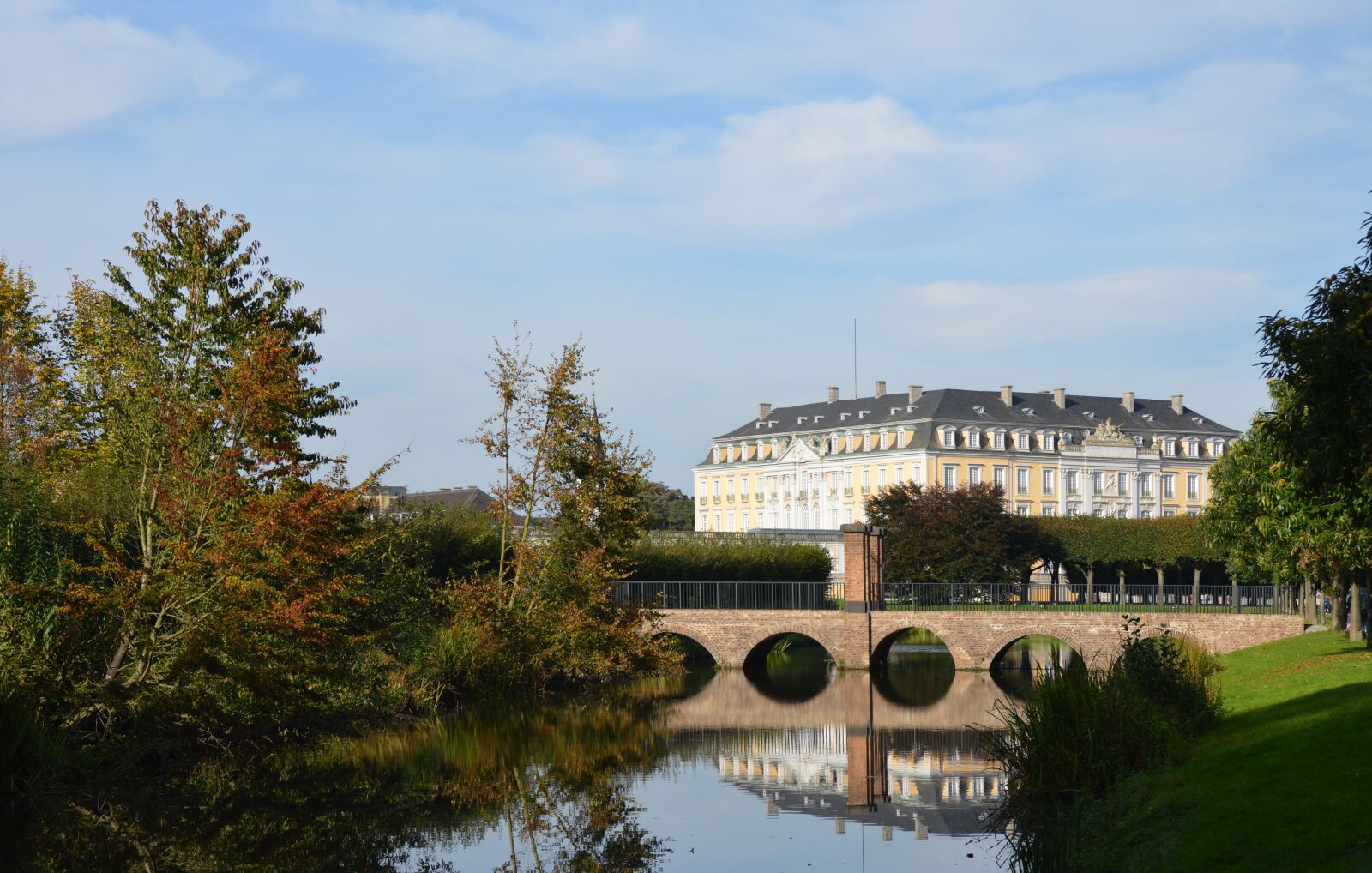 Nikon D3200 sample photo. Castle, baroque, brühl photography