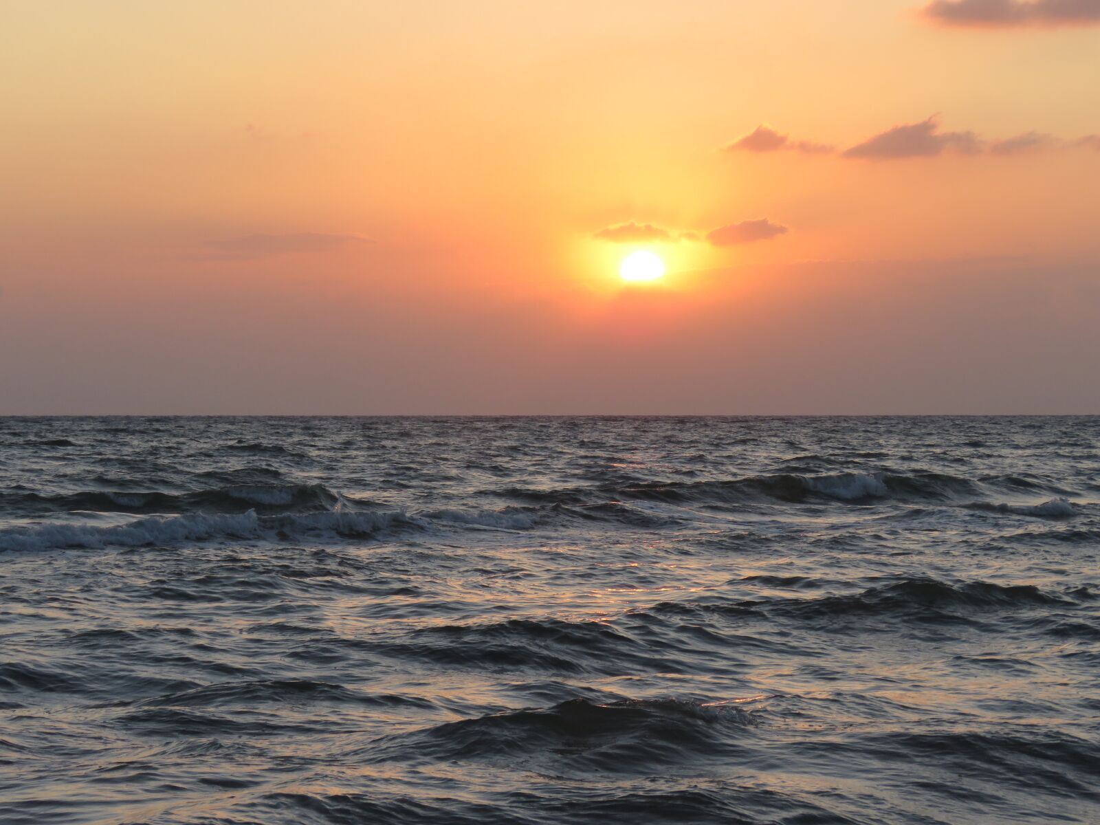 Canon PowerShot SX60 HS sample photo. Sunset, sea, sun photography