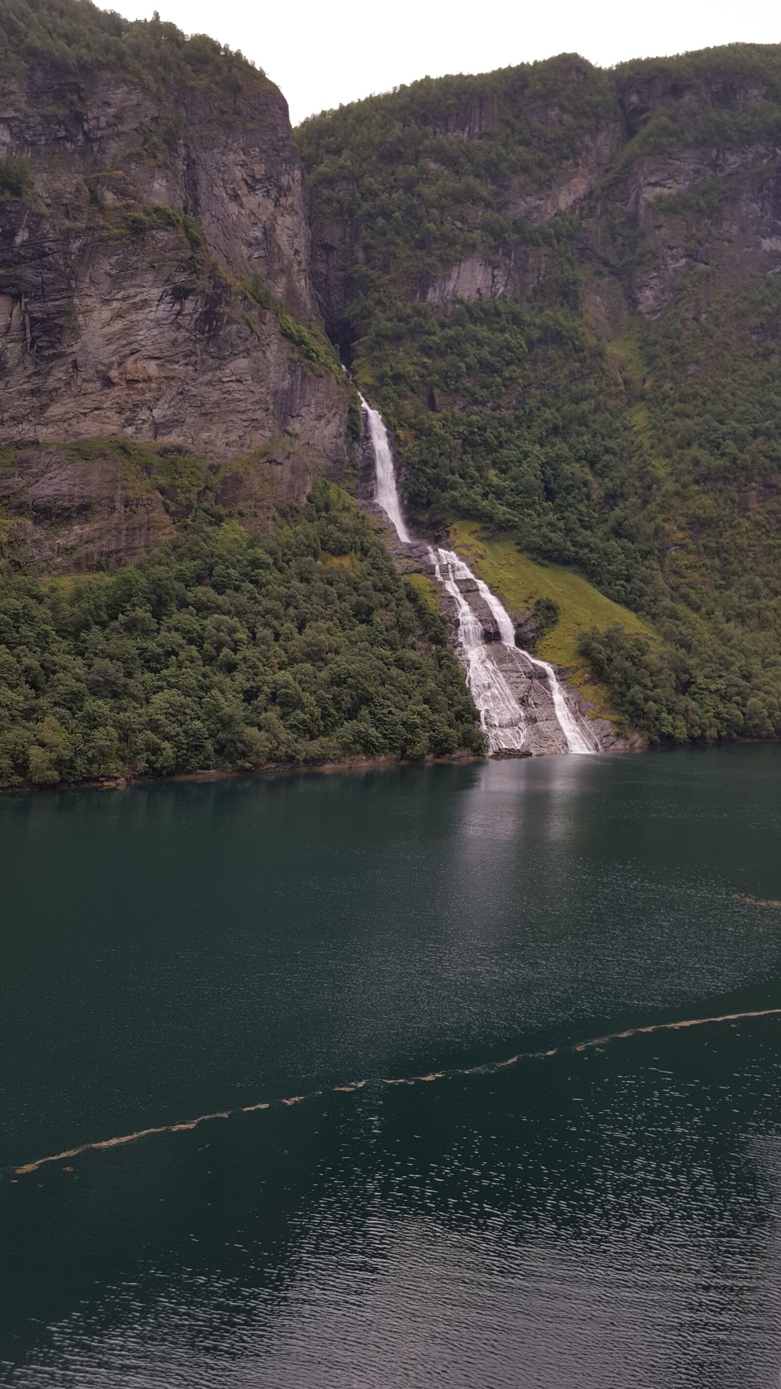 Samsung Galaxy S6 sample photo. Waterfall, fjord, norway photography
